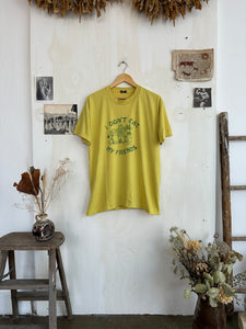1980s “I Don’t Eat My Friends” Vegan Tee (Boxy XL)