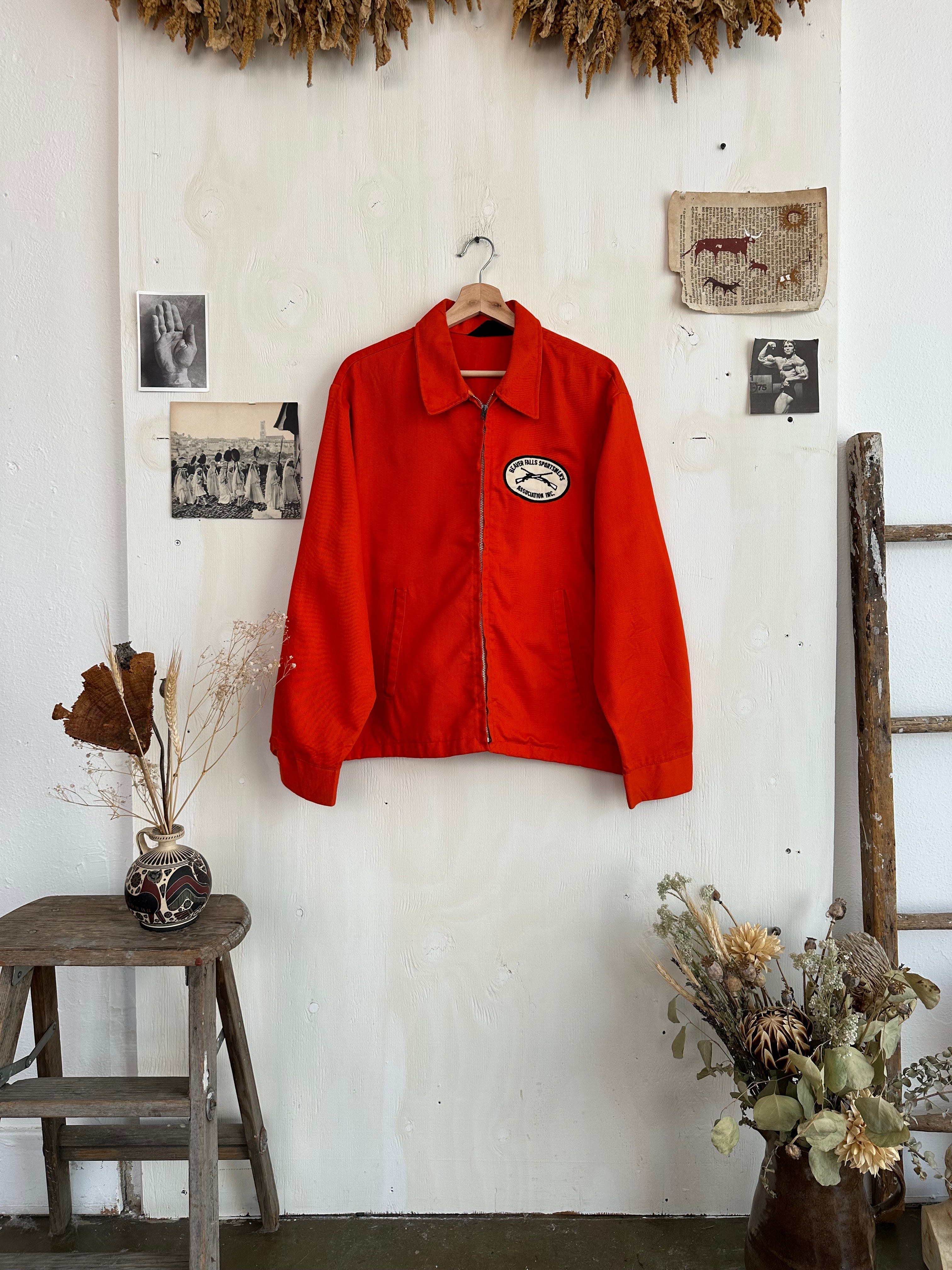 1960s Vermillion Sportsmans Jacket (Boxy XL)