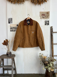 1990s Made in the USA Carhartt Blanket Lined Detroit Jacket (Boxy XL)