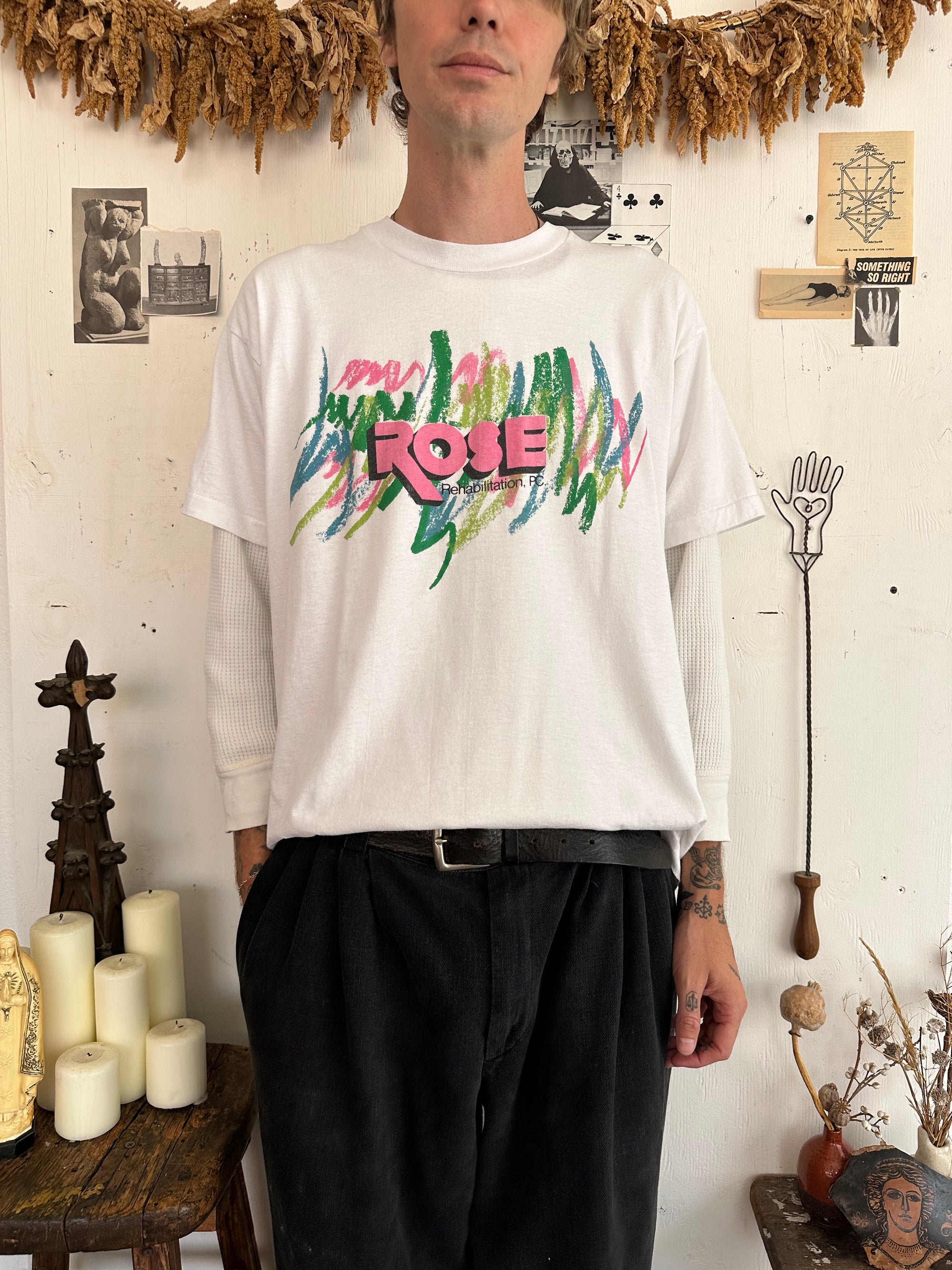 1990s “Tell Us Where It Hurts” Rehabilitation Tee