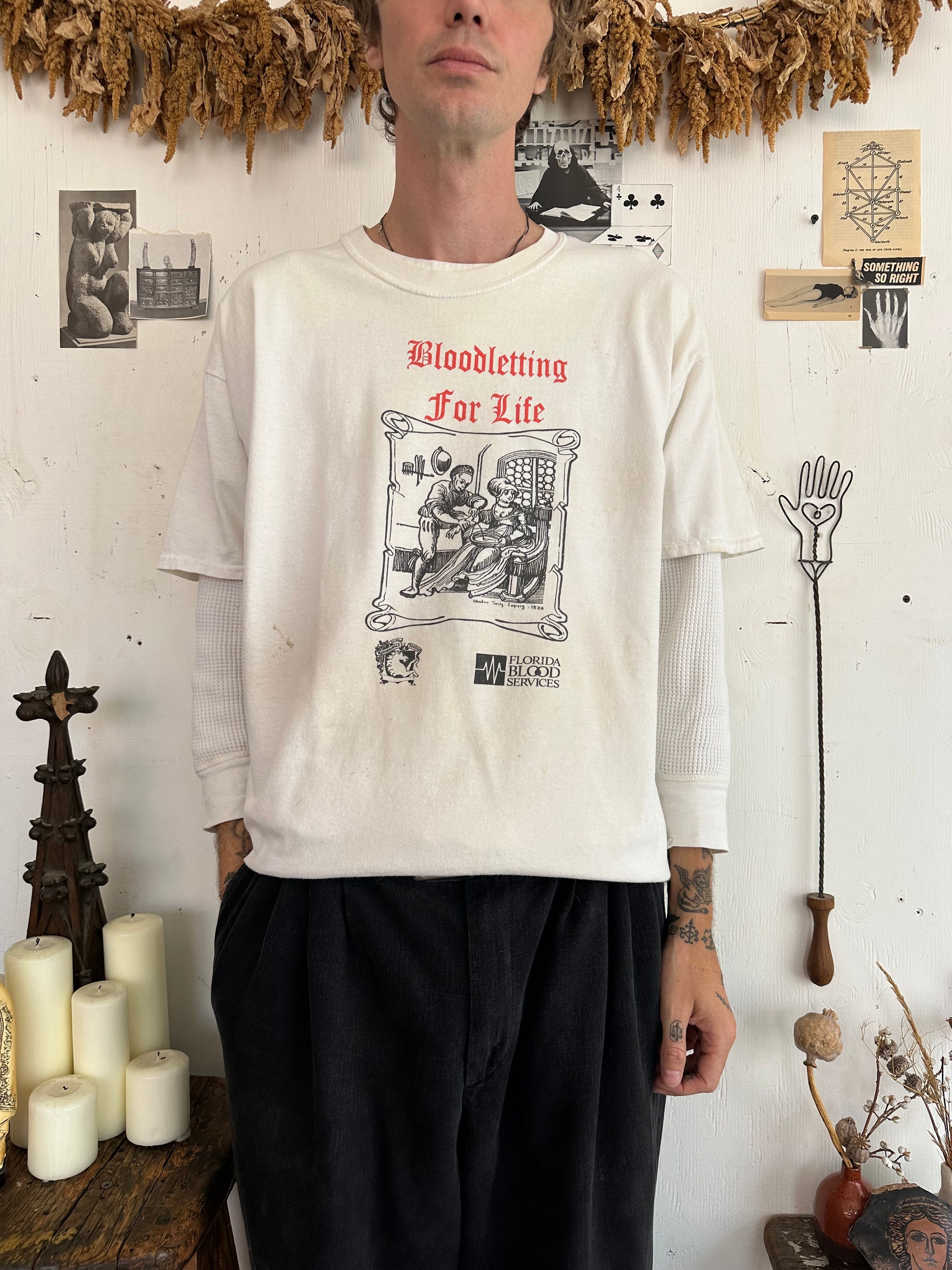 1990s Bloodletting For Life T-Shirt