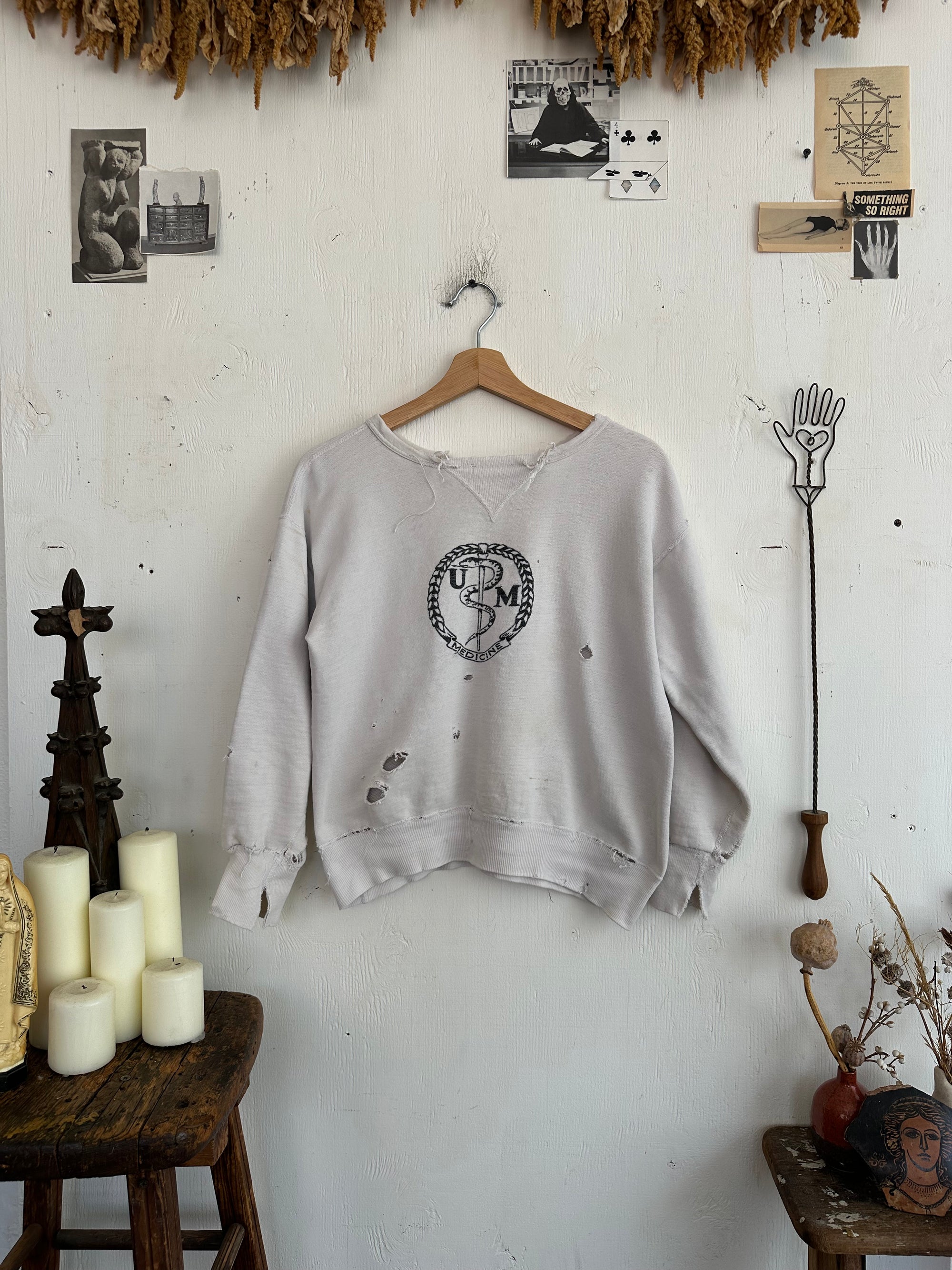 1940s Single V School of Medicine Sweatshirt