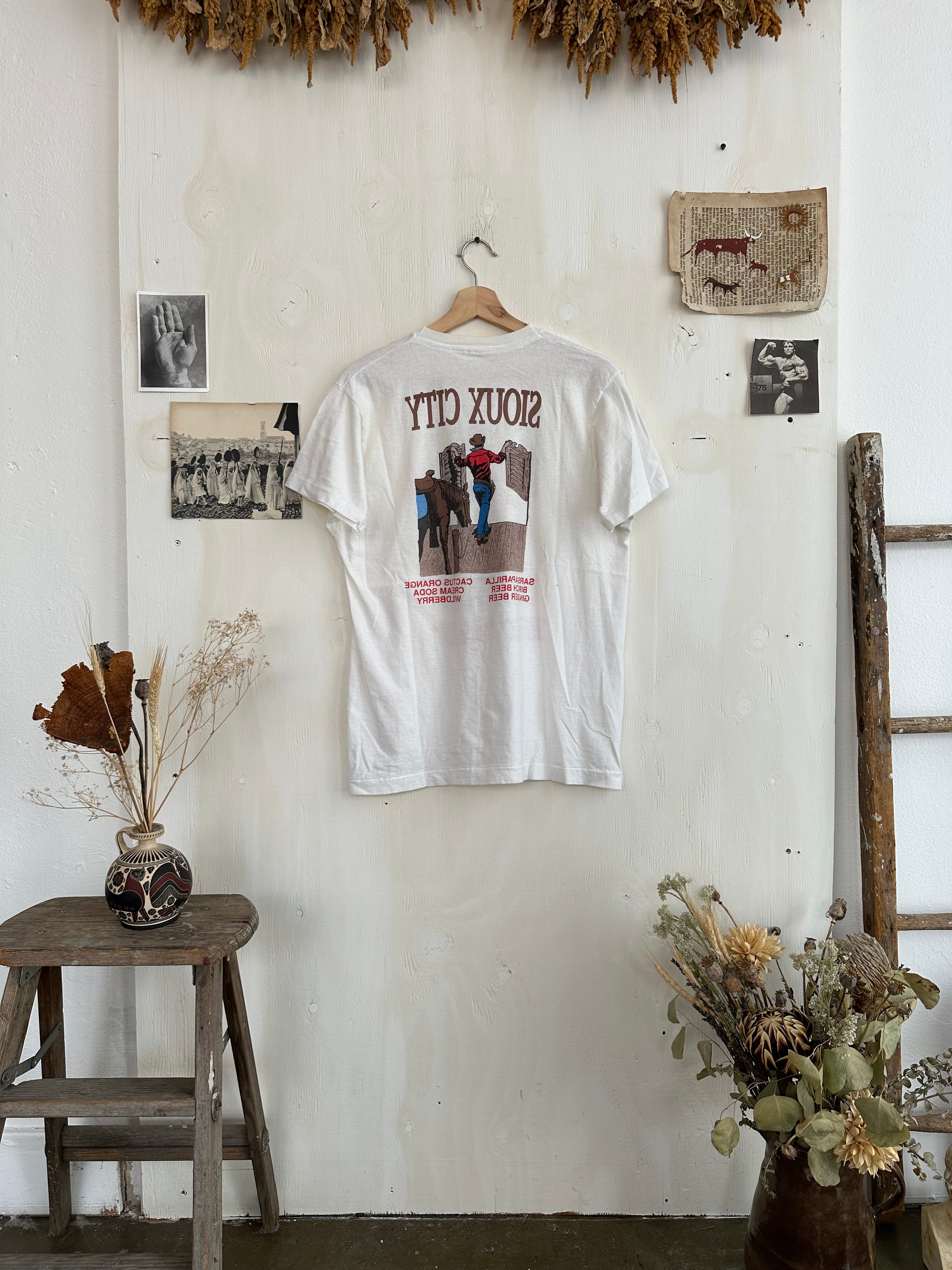 1980s Sioux City Cowboy Tee (L)