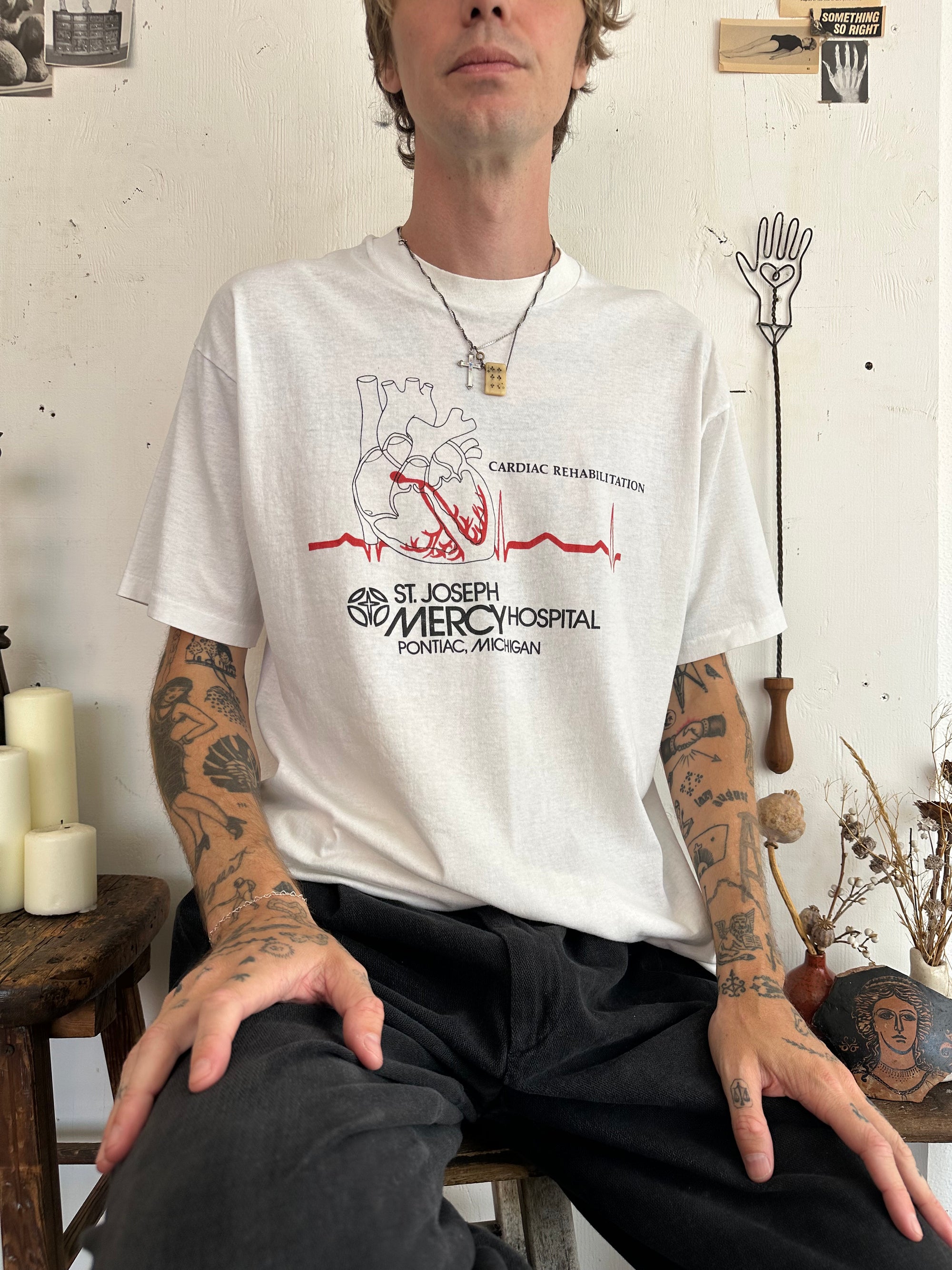 1980s Well Worn Cardiac Rehabilitation T-Shirt