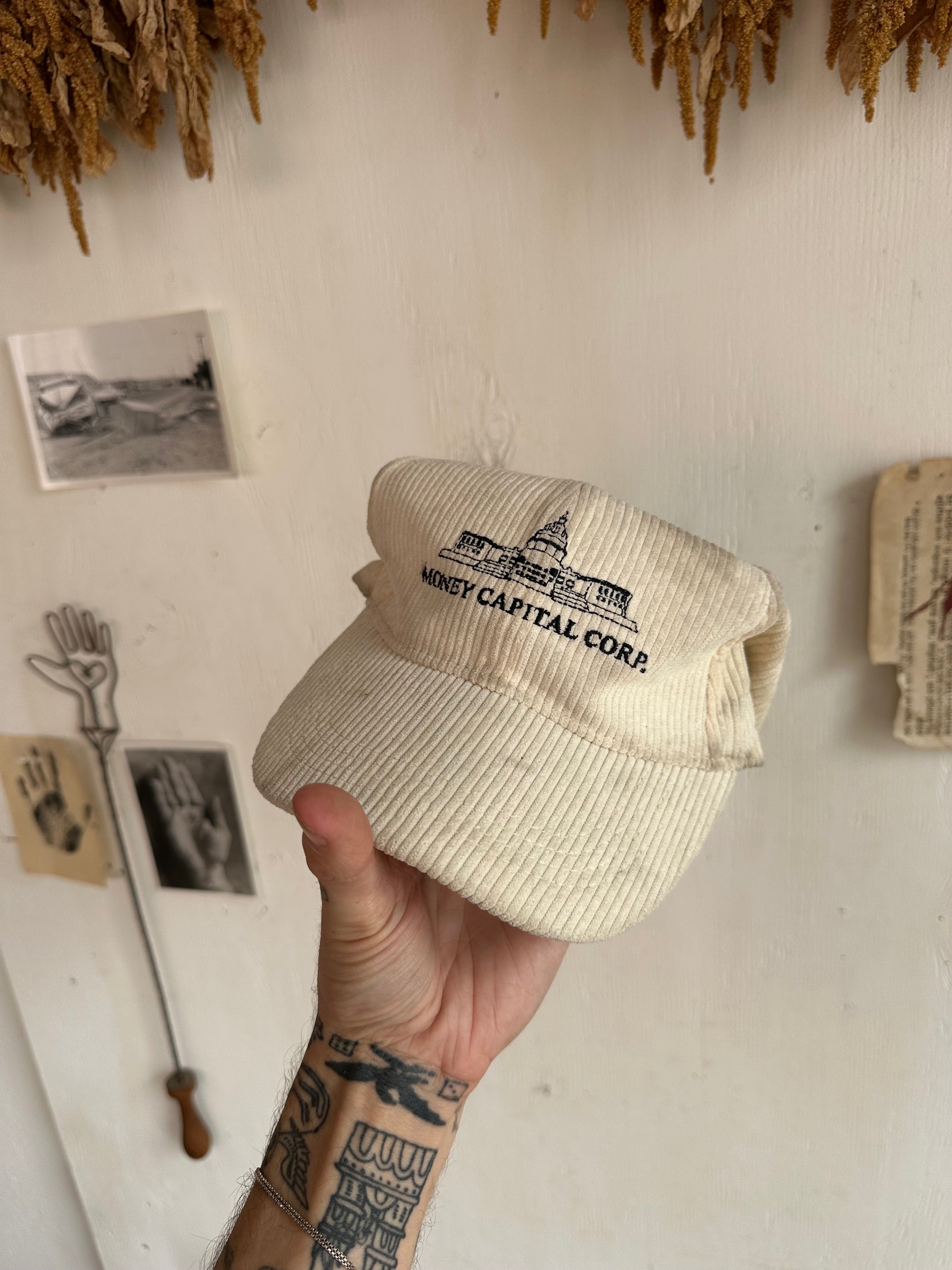 Well Worn Money Capital Corp. Corduroy Hat