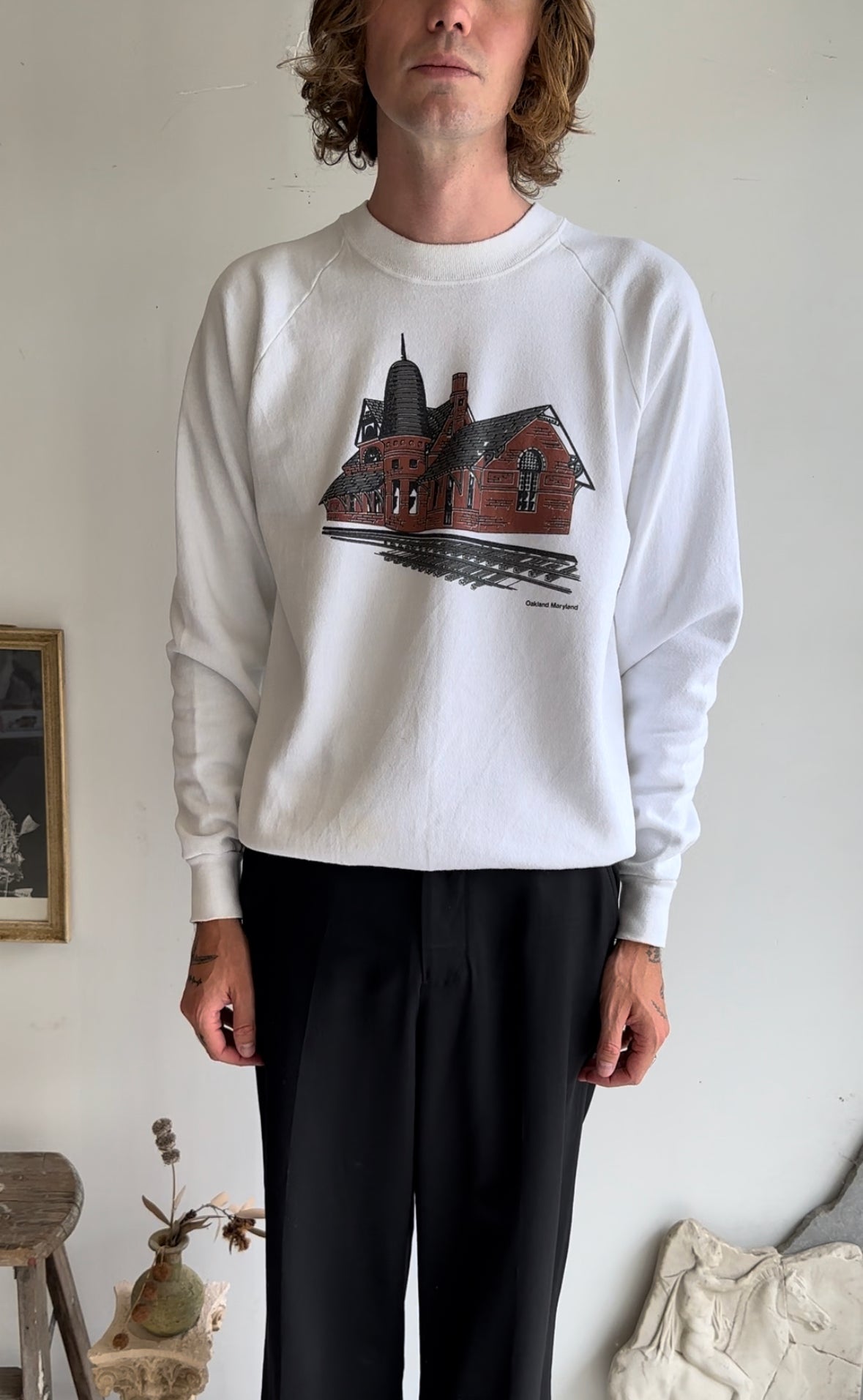 1980s Oakland, Maryland Sweatshirt (M)