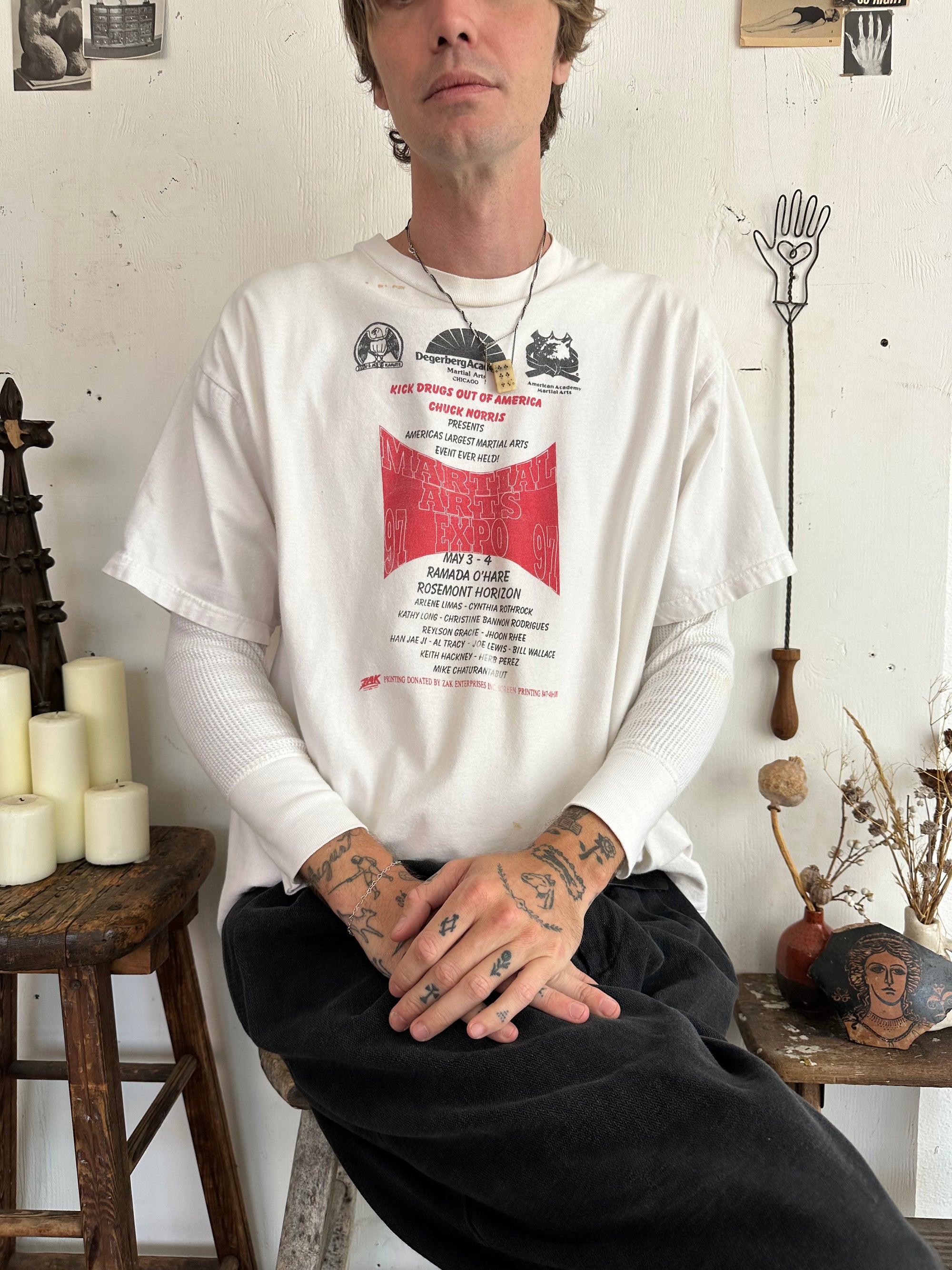 1997 Kick Drugs Out of America T-Shirt