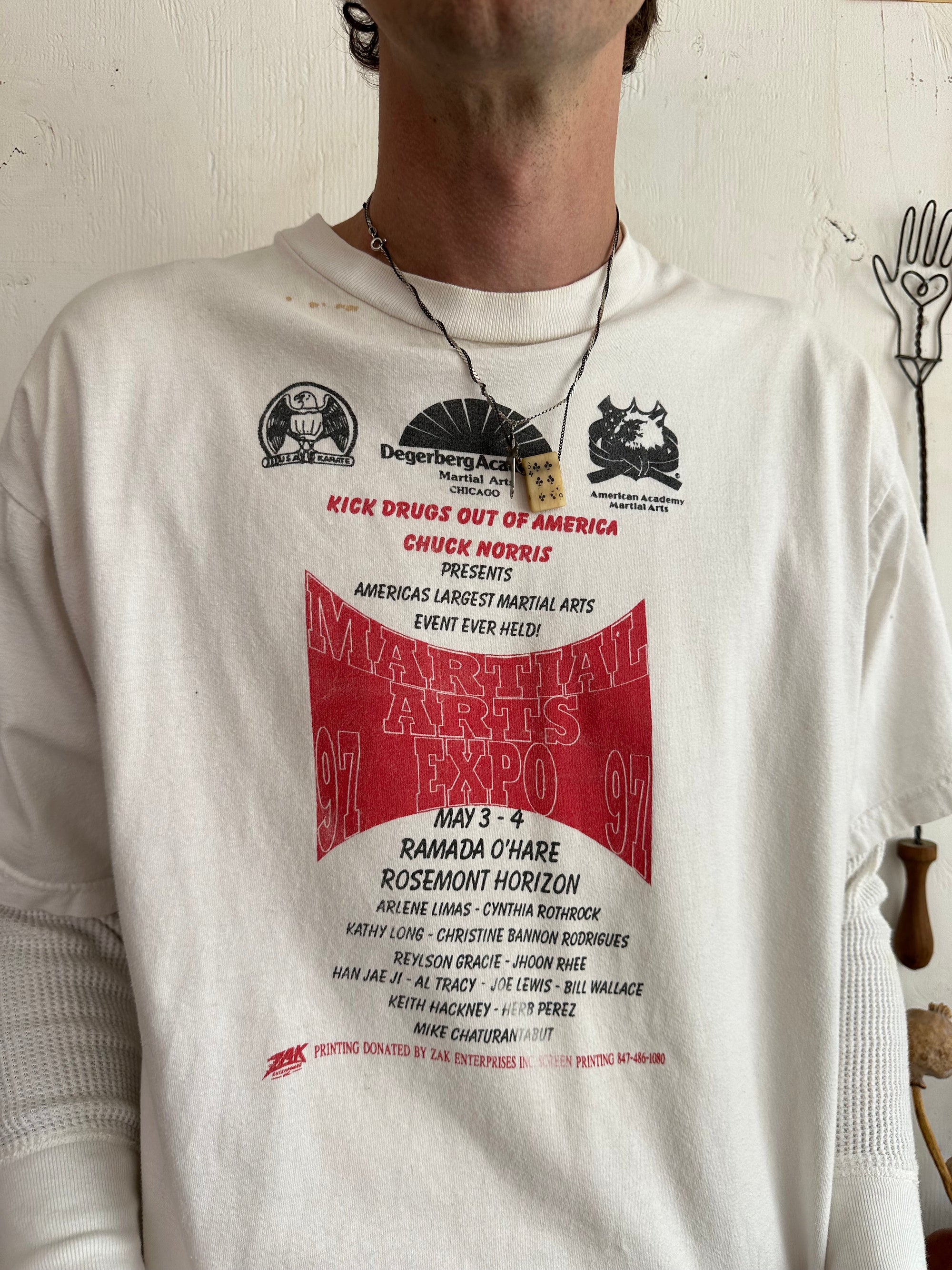 1997 Kick Drugs Out of America T-Shirt