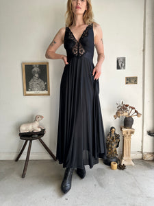 1990s Lace Bust Maxi Slip (S)