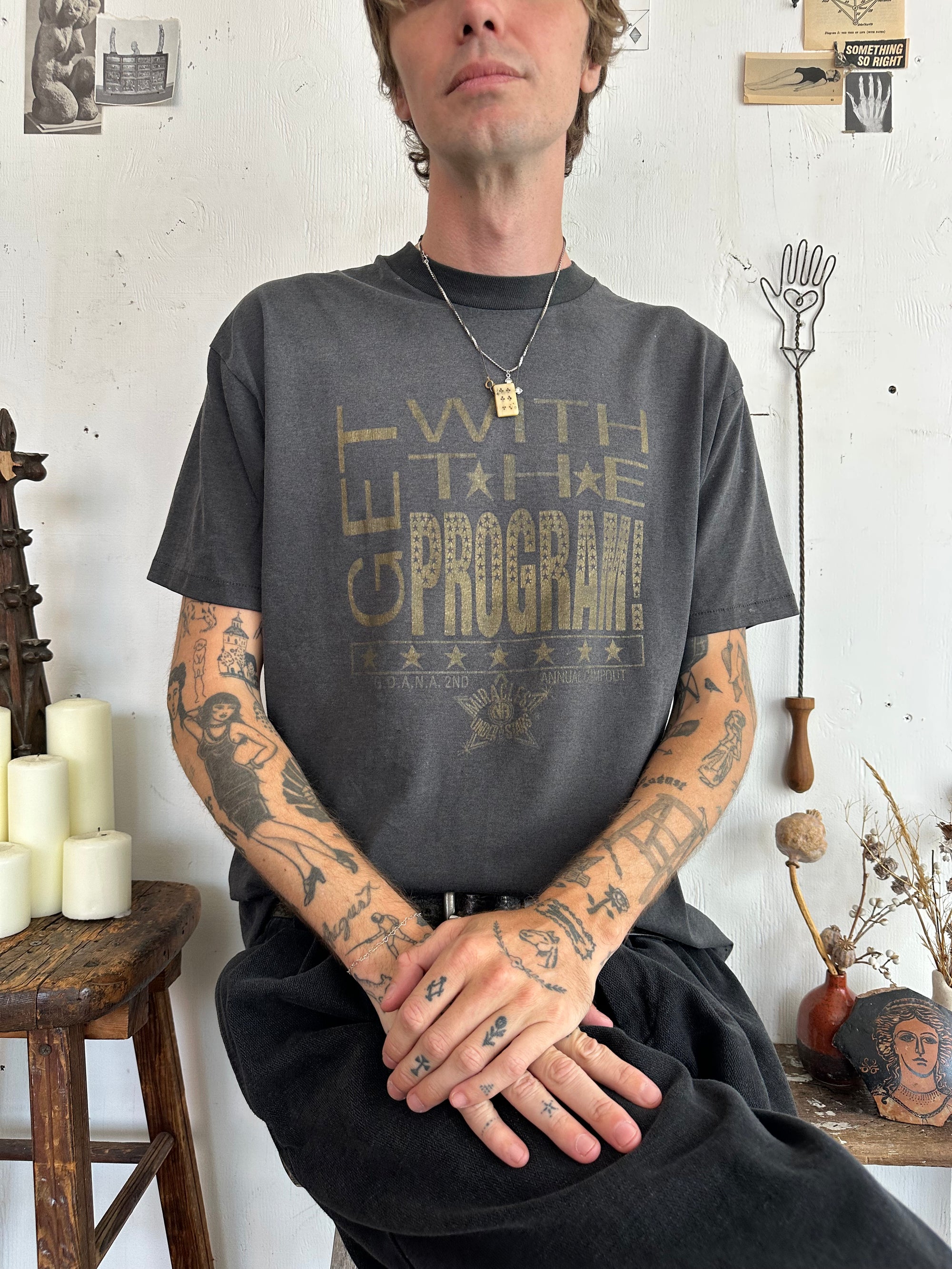 1980s NA Get With the Program T-Shirt