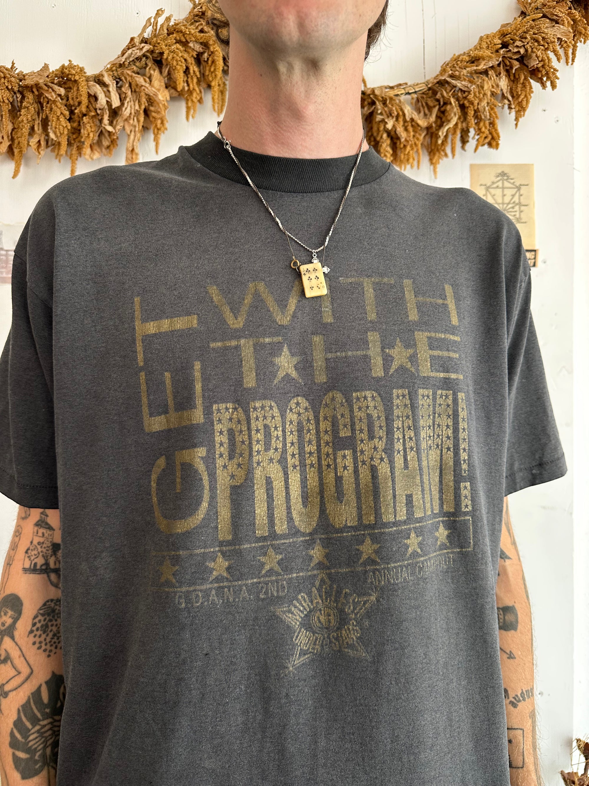 1980s NA Get With the Program T-Shirt