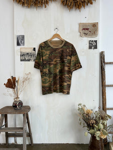 1980s Well Worn Camo T-Shirt (Boxy XL)