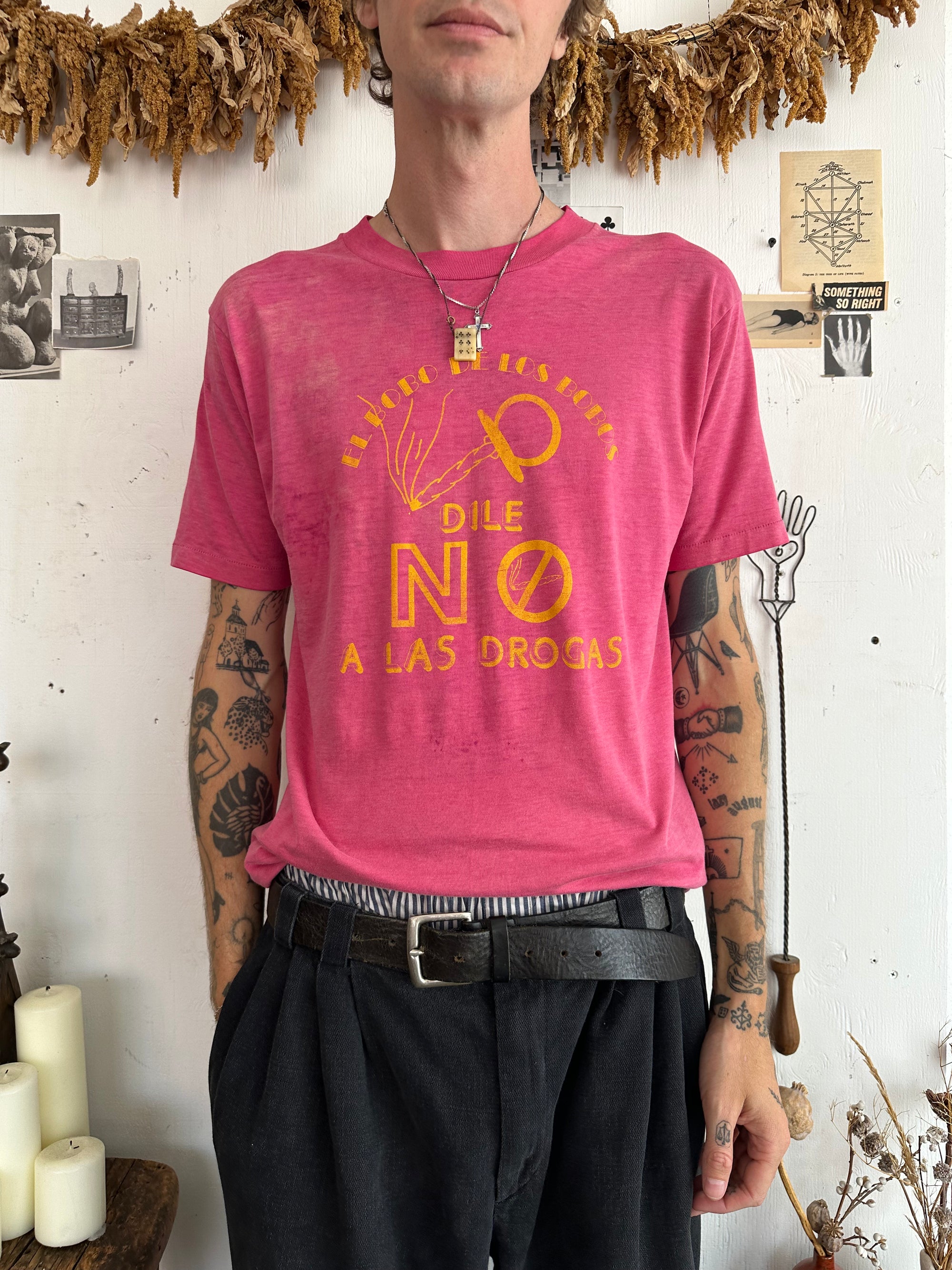 1980s Well Worn No a las Drogas T-Shirt