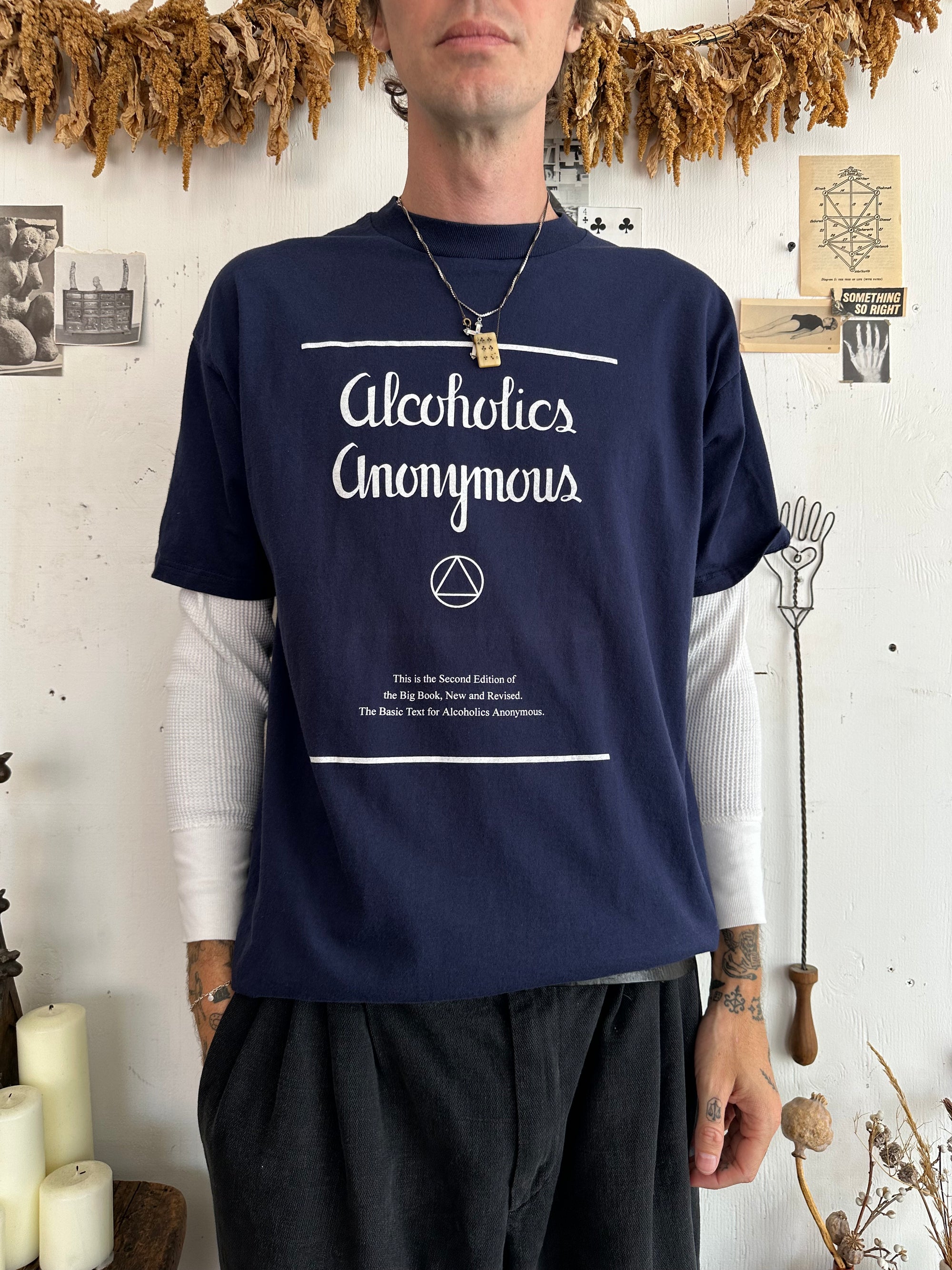 2000s Alcoholics Anonymous Tee