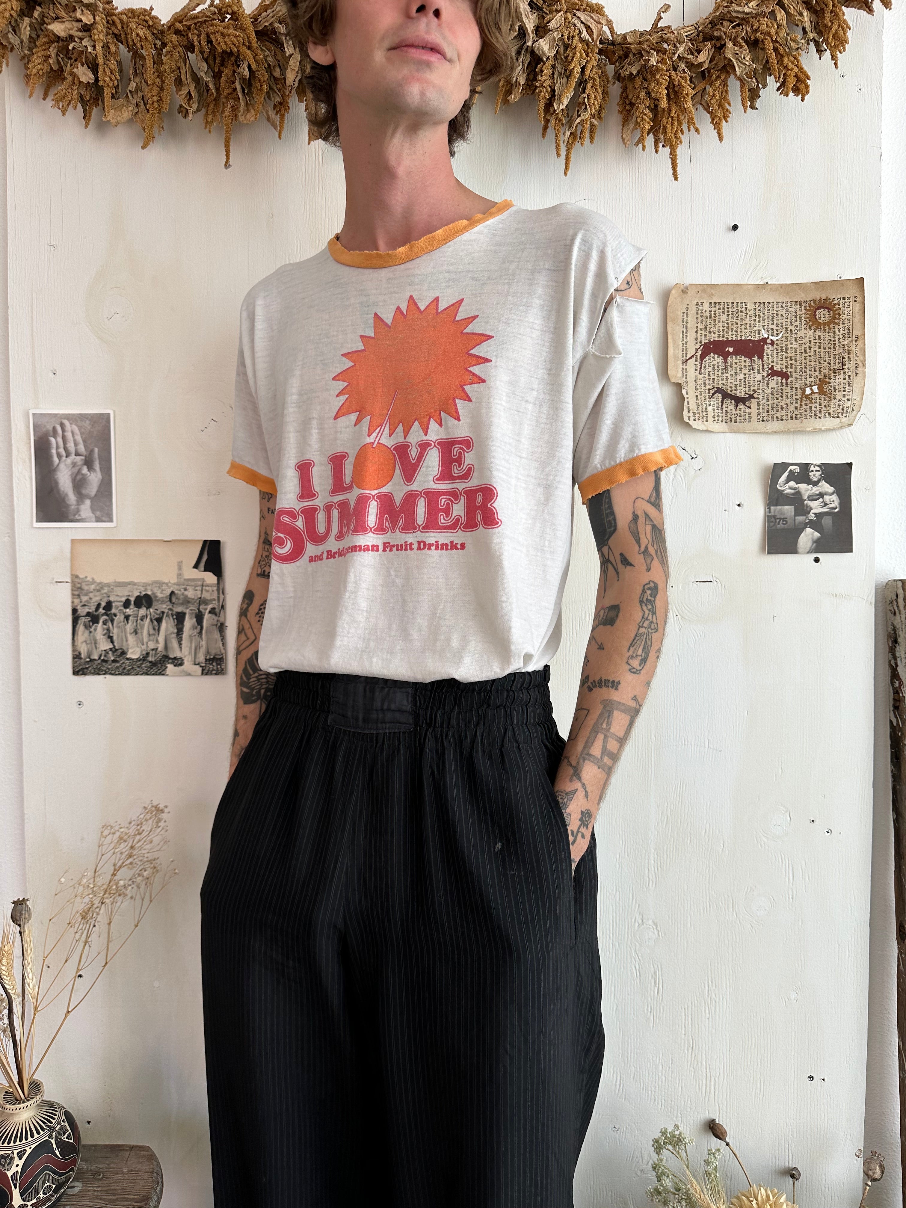 1970s Thrashed I Love Summer Tee (L/XL)