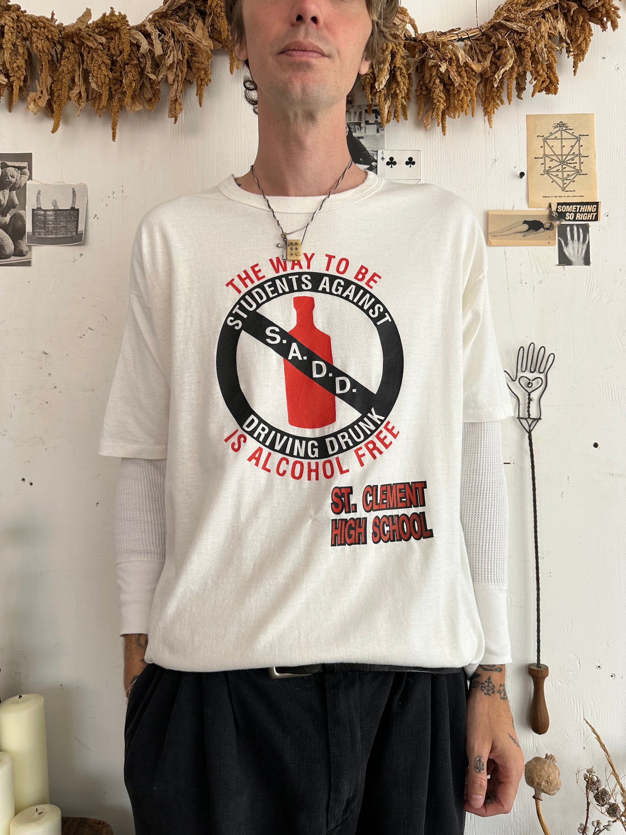 1980s Students Against Drunk Driving T-Shirt