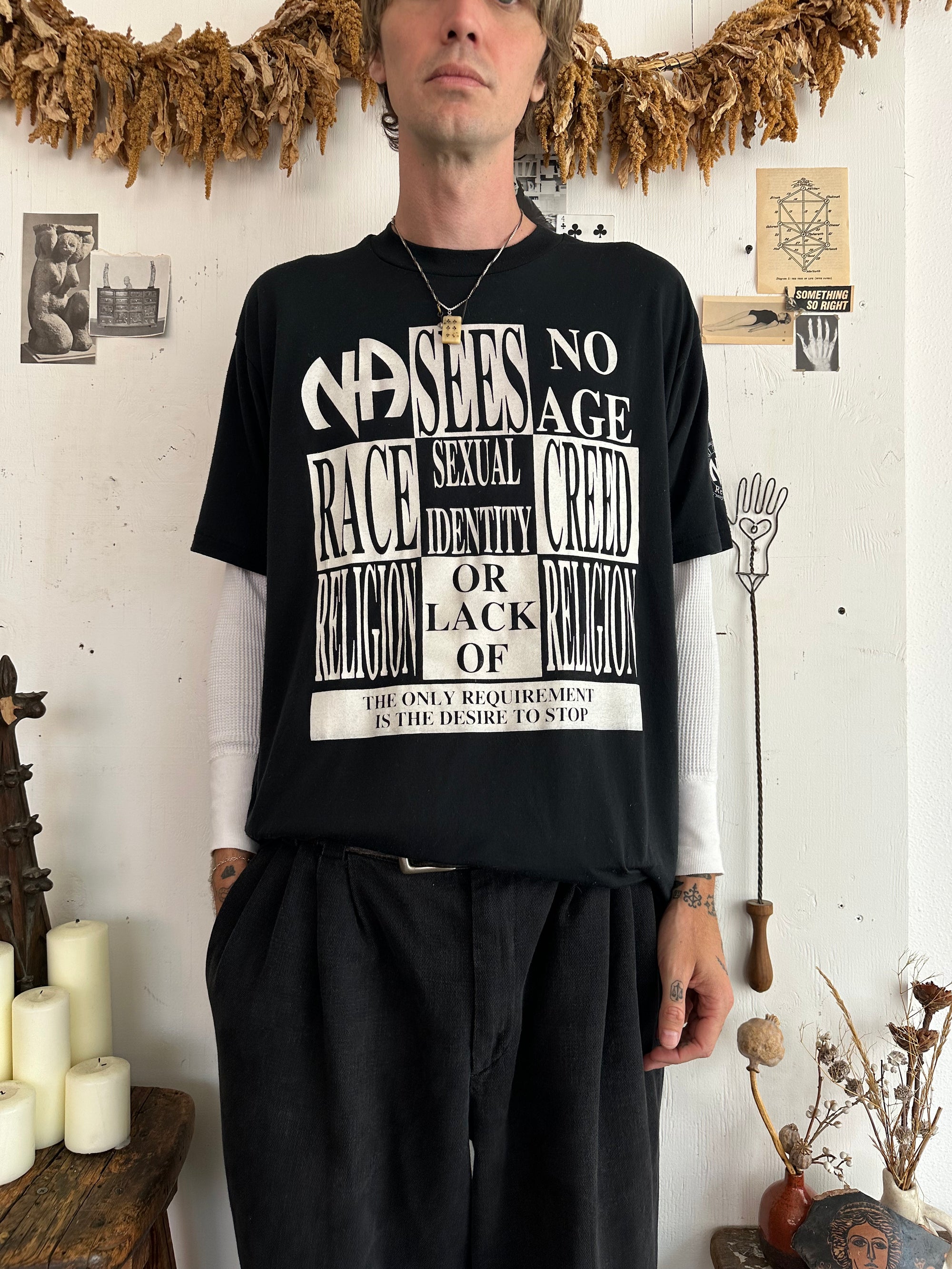 1980s Paper Thin NA Sees No Age Tee