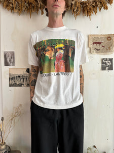 1980s Well Worn Toulouse-Lautrec Paris Painting Tee (Boxy L)