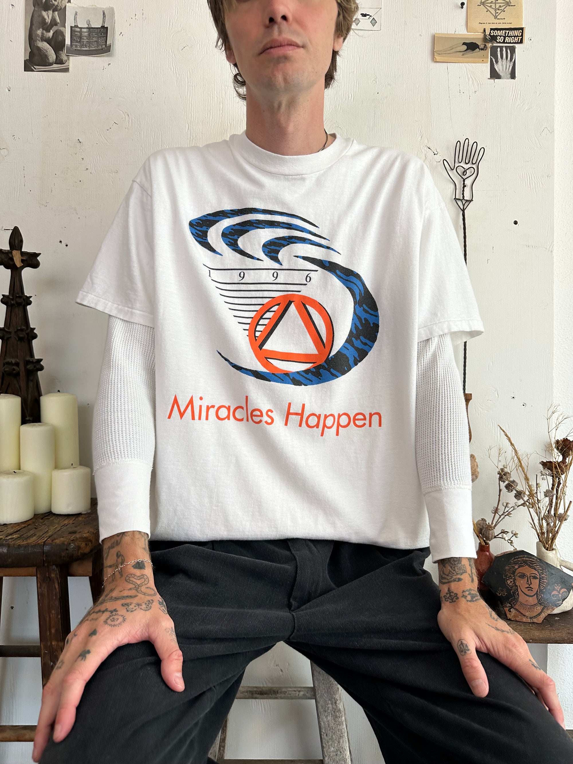 1996 Miracles Happen Tee