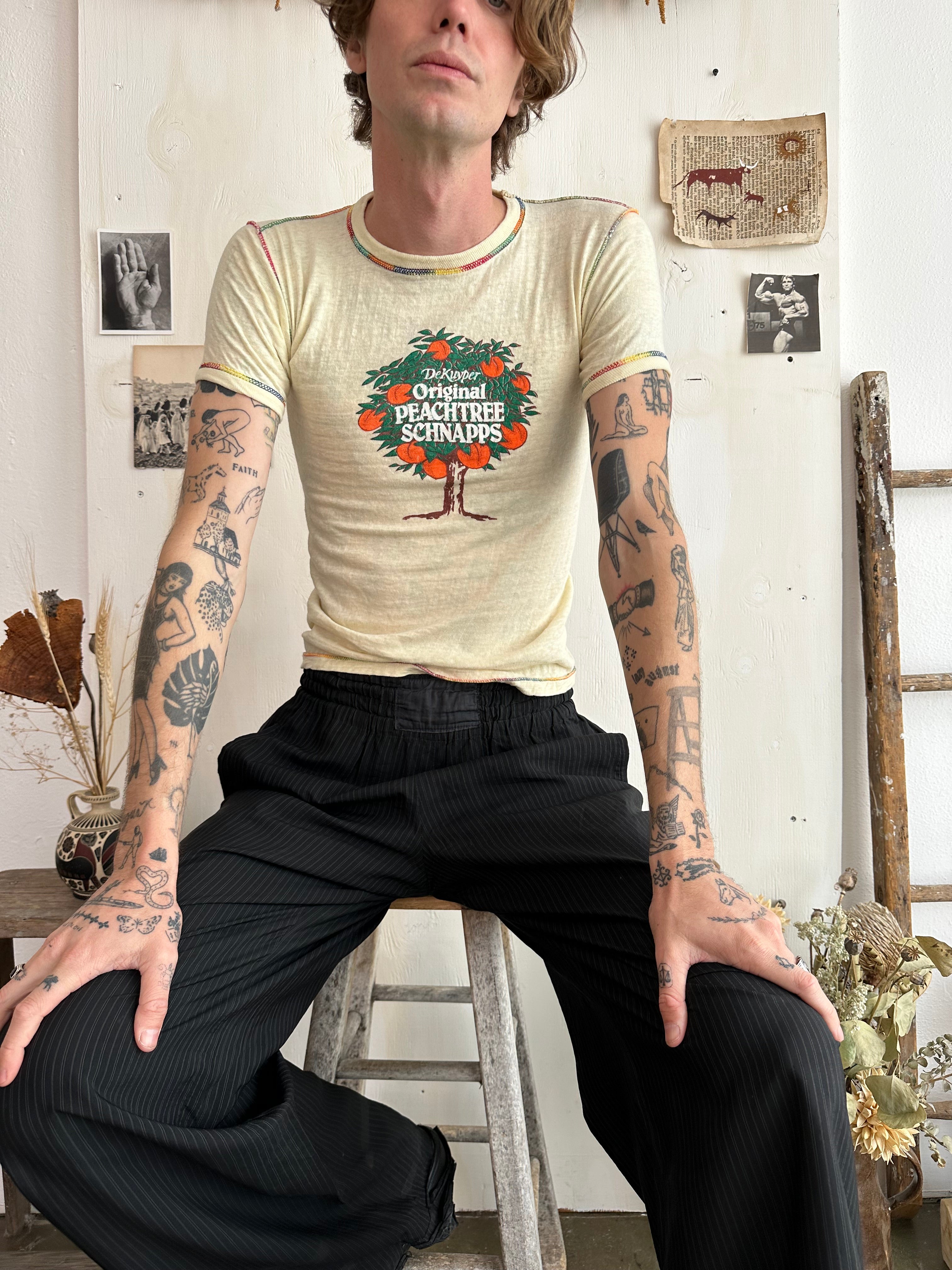 1970s Peach Tree Schnapps Tee (XS/S)