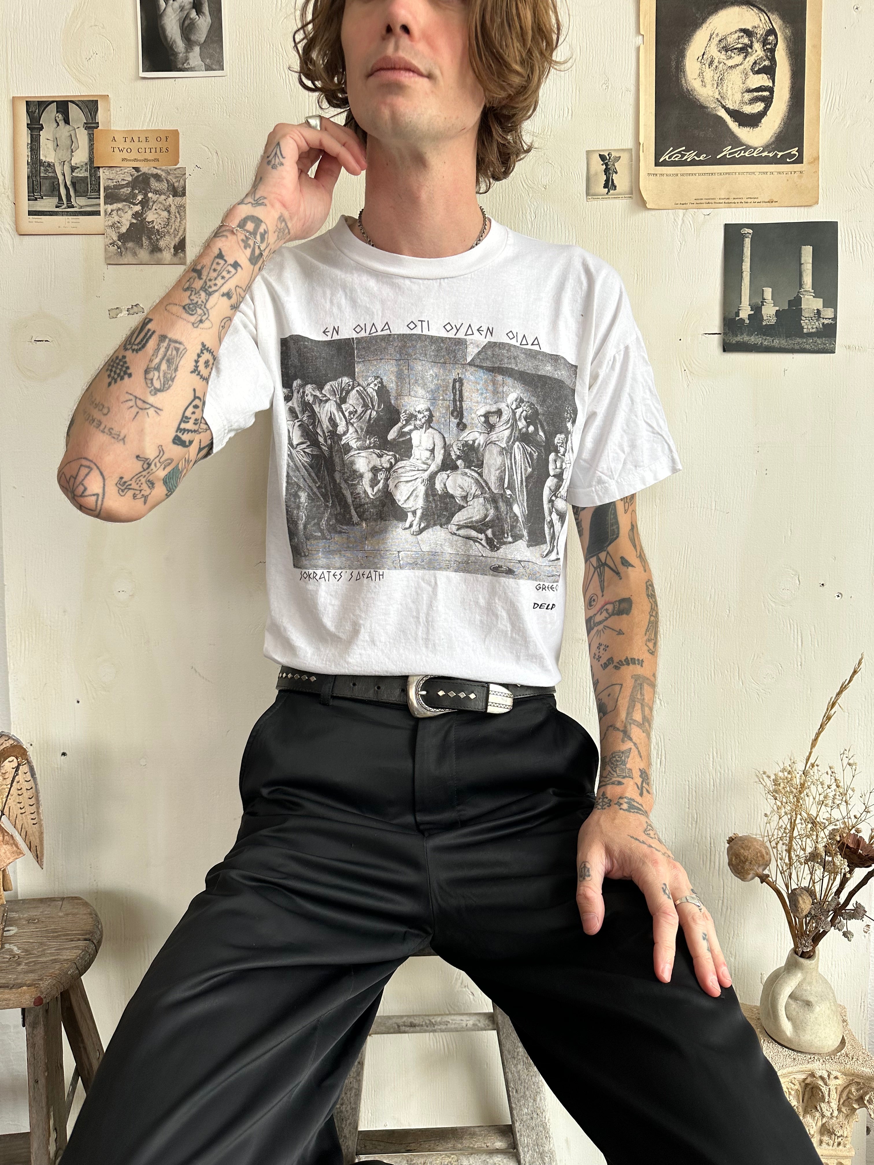 1990s Socrates’ Death T-Shirt (Boxy M)