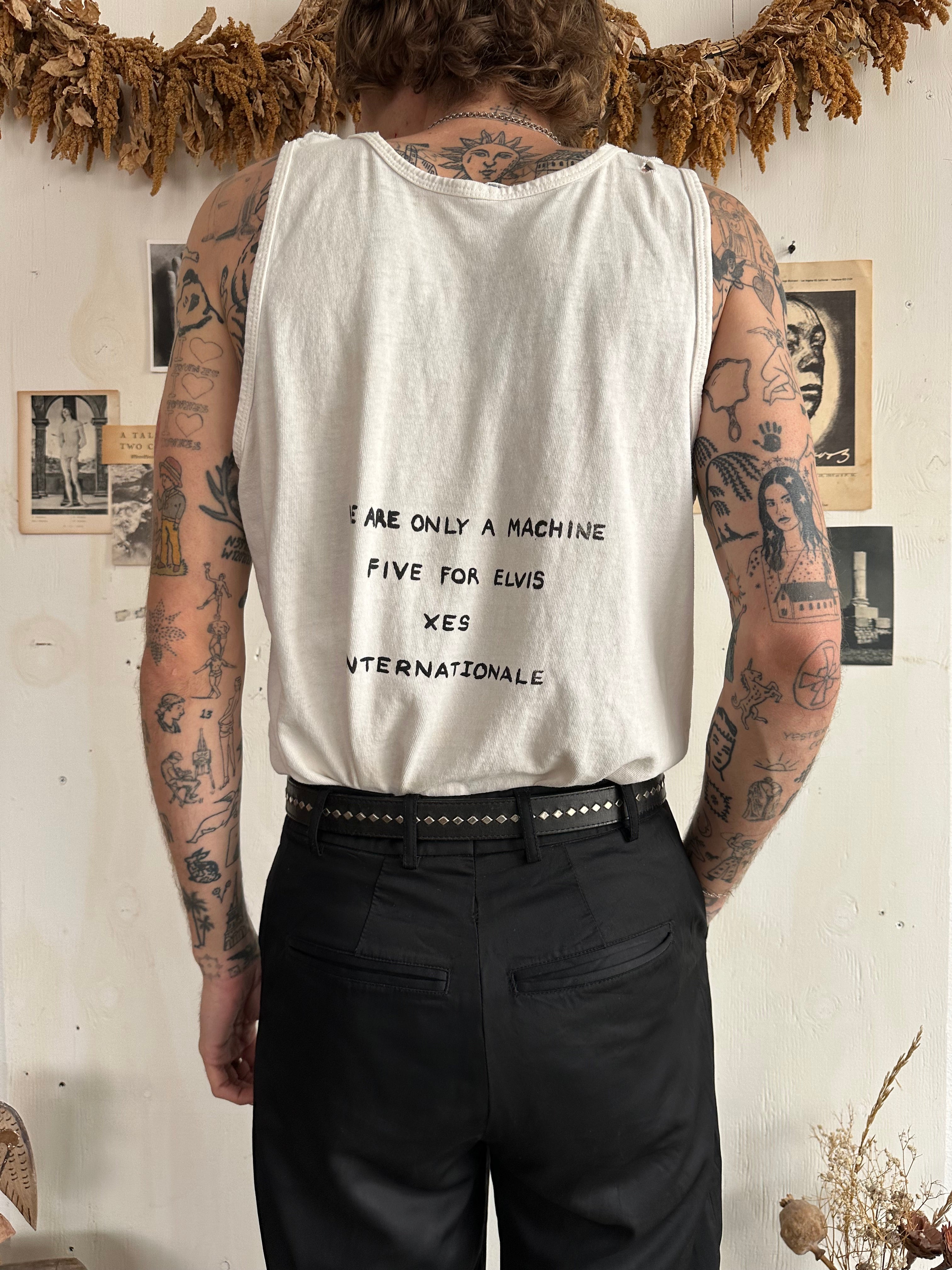1980s Well-Worn Dance Theater Tank Top (M/L)