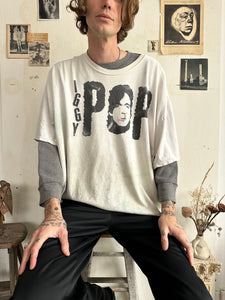 1990s/2000s Thrashed Iggy Pop T-Shirt (Boxy XL/XXL)