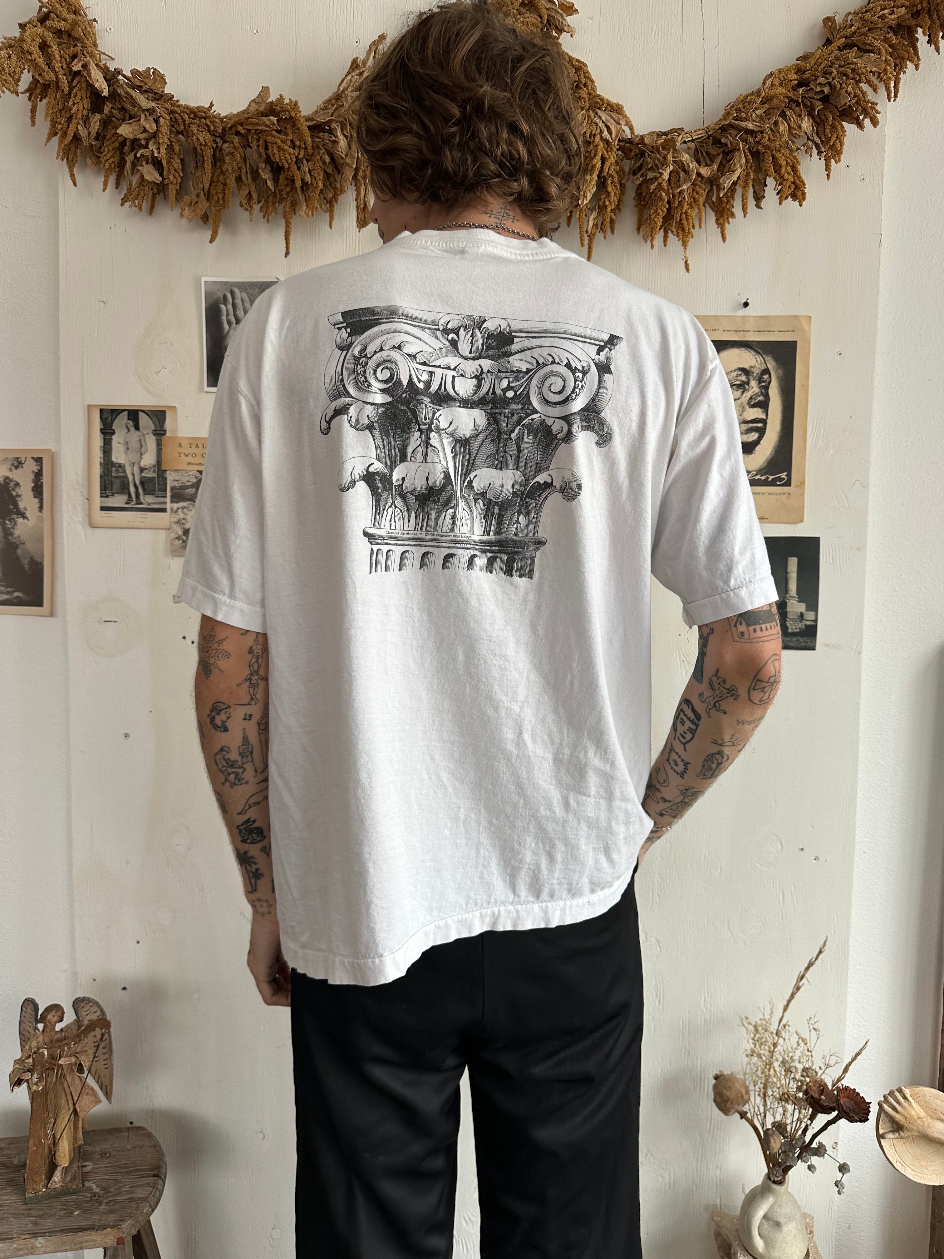 1990s Corinthian Column T-Shirt (Boxy XL)