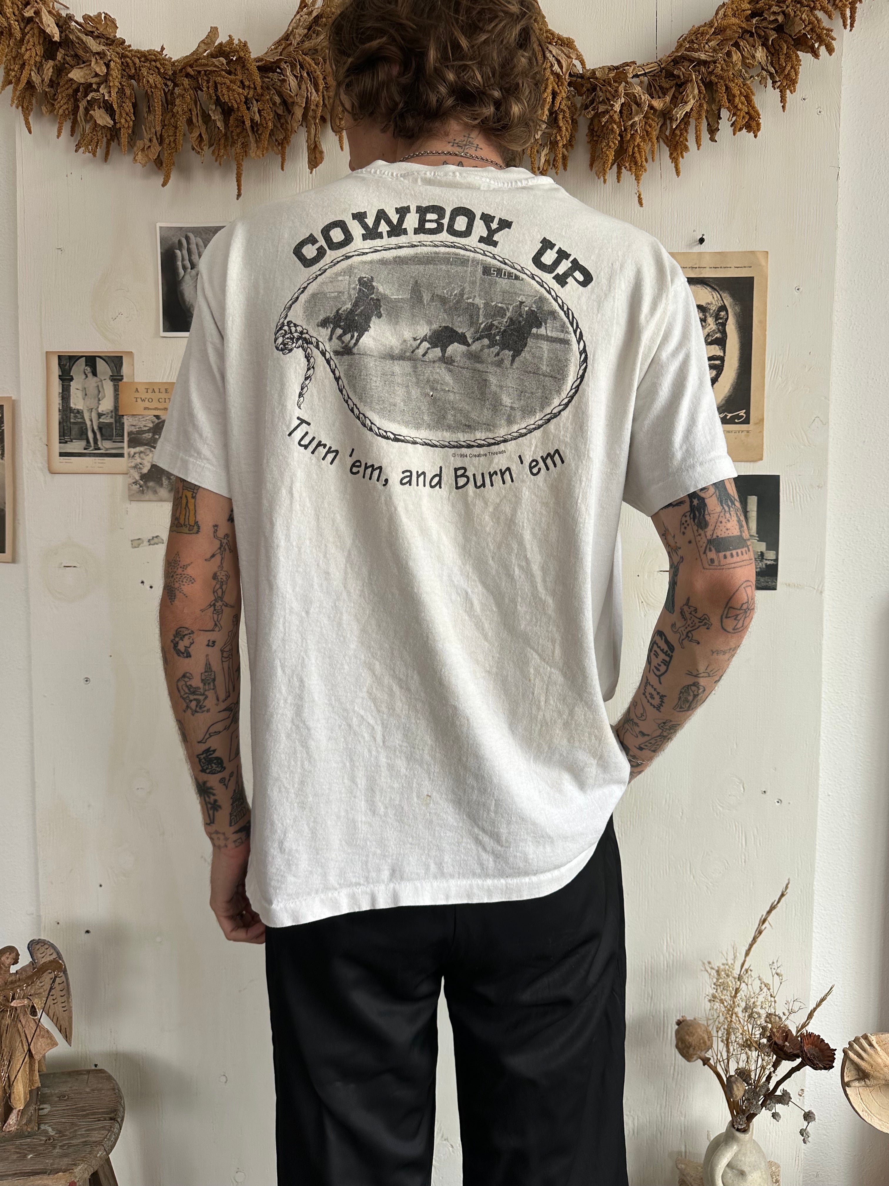 1994 Cowboy Up Tee (L)