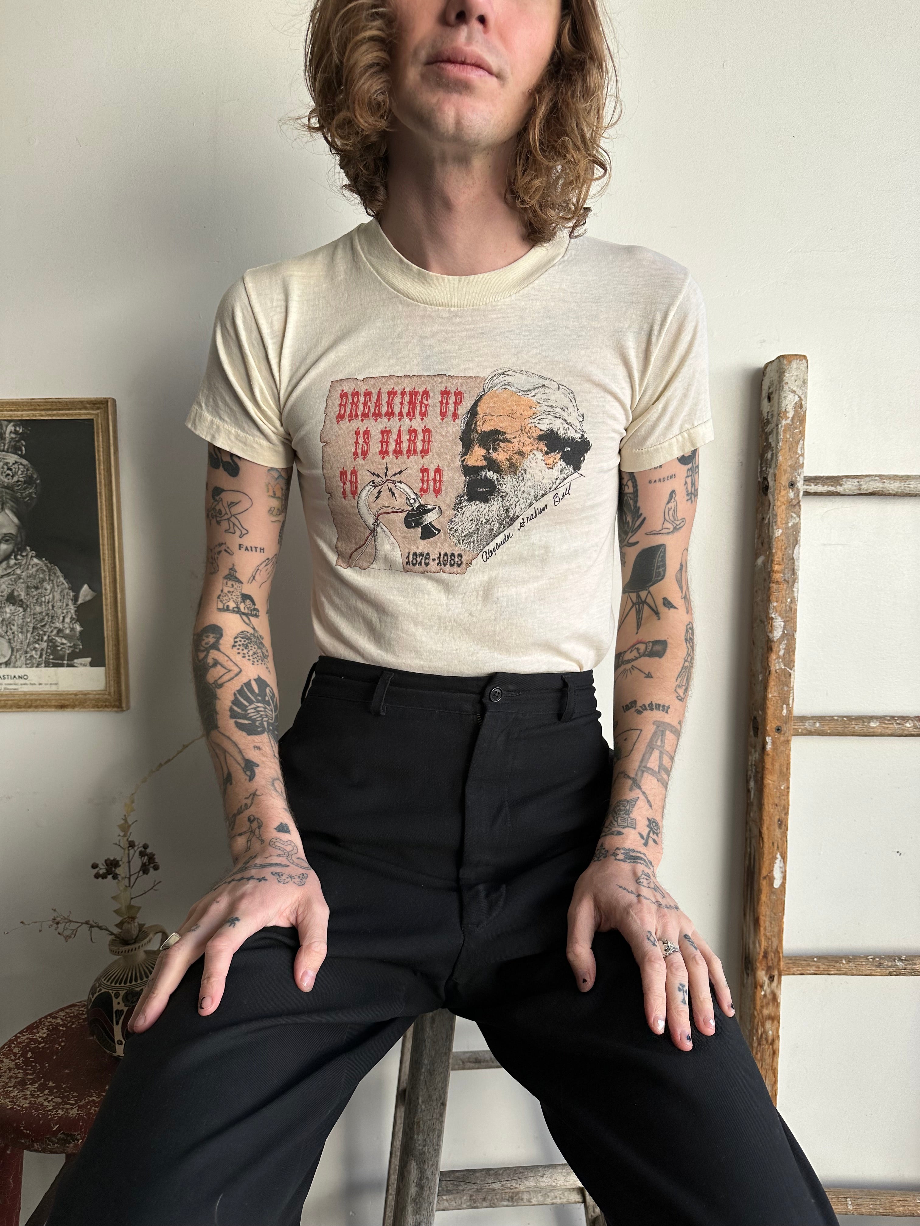 1970s Alexander Graham Bell T-Shirt (S/M)