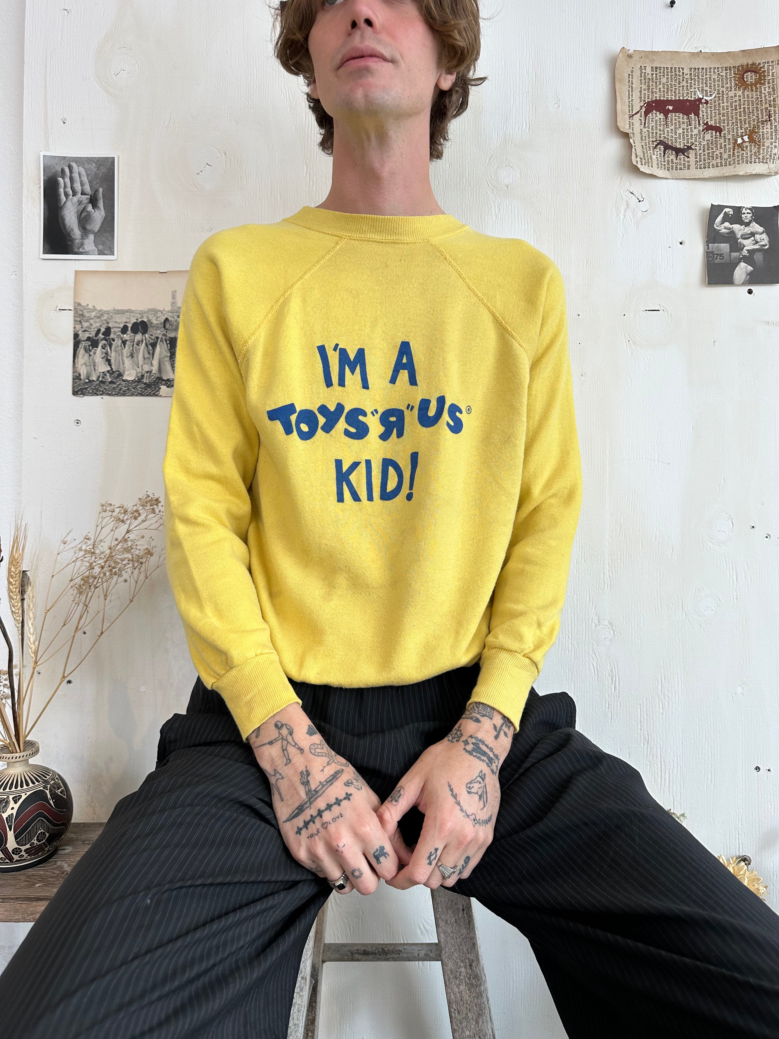 1980s Toys R Us Kid Sweatshirt (Boxy M/L)