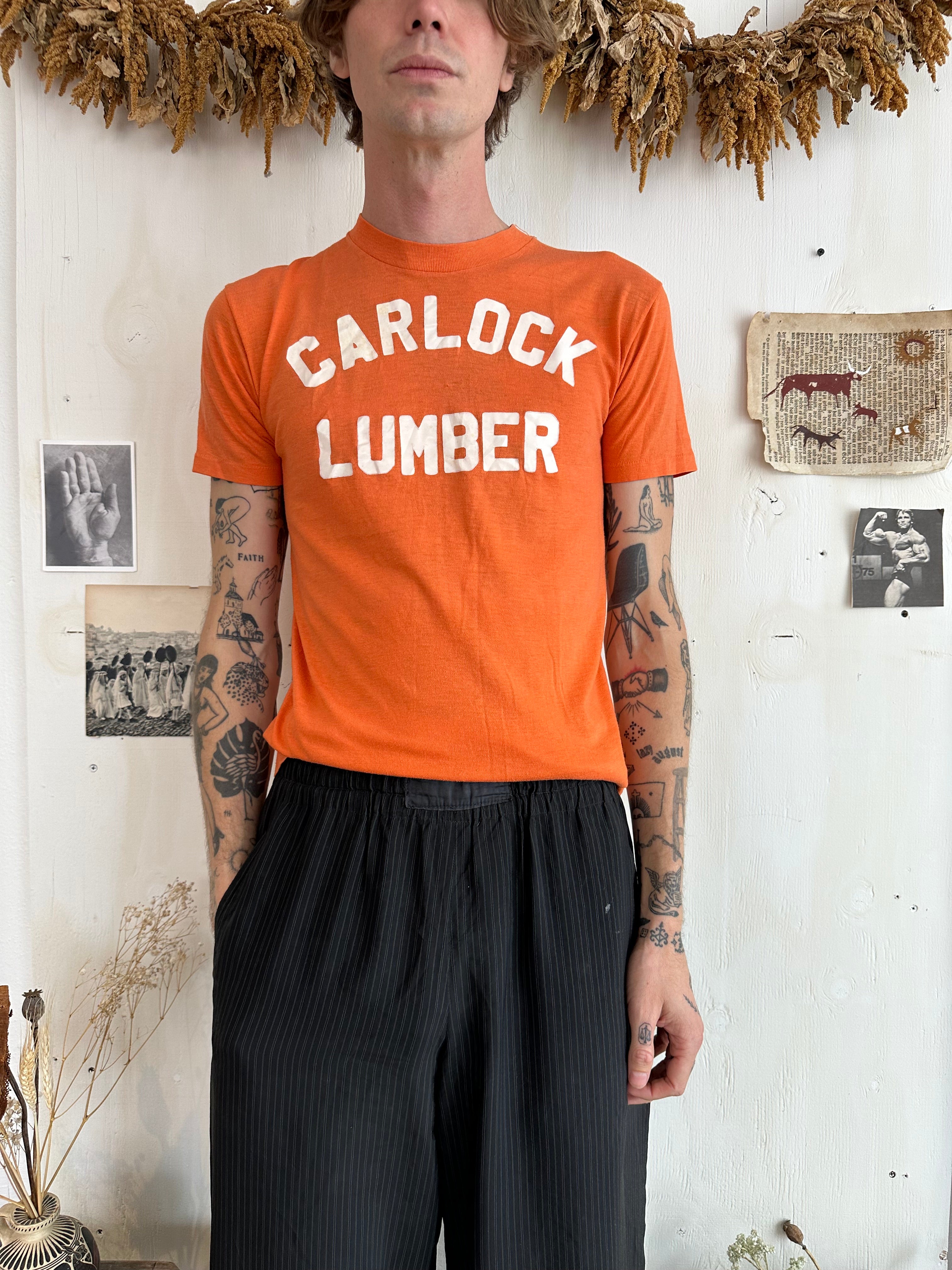 1970s Carlock Lumber Tee (M)