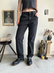 1990s Black Lee Jeans (31 x 30)