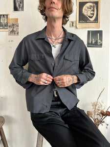 1980s Chopped Lee Work-Shirt (Boxy M)
