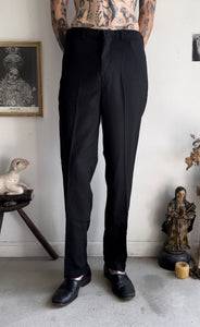 1970s Black Trousers (33 x 31)