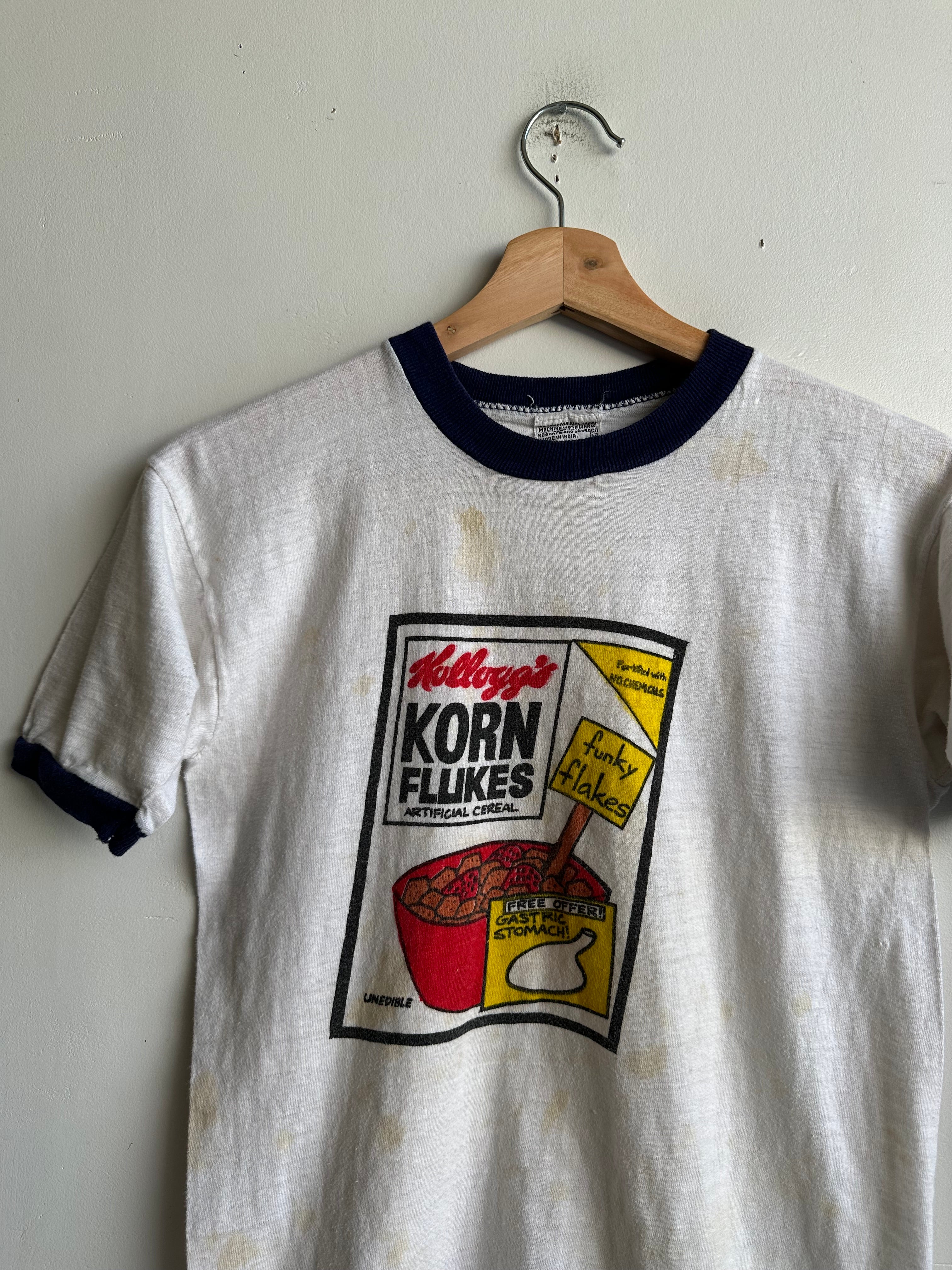 1980s Wacky Packs Kellogg’s Korn Flukes Tee (S)