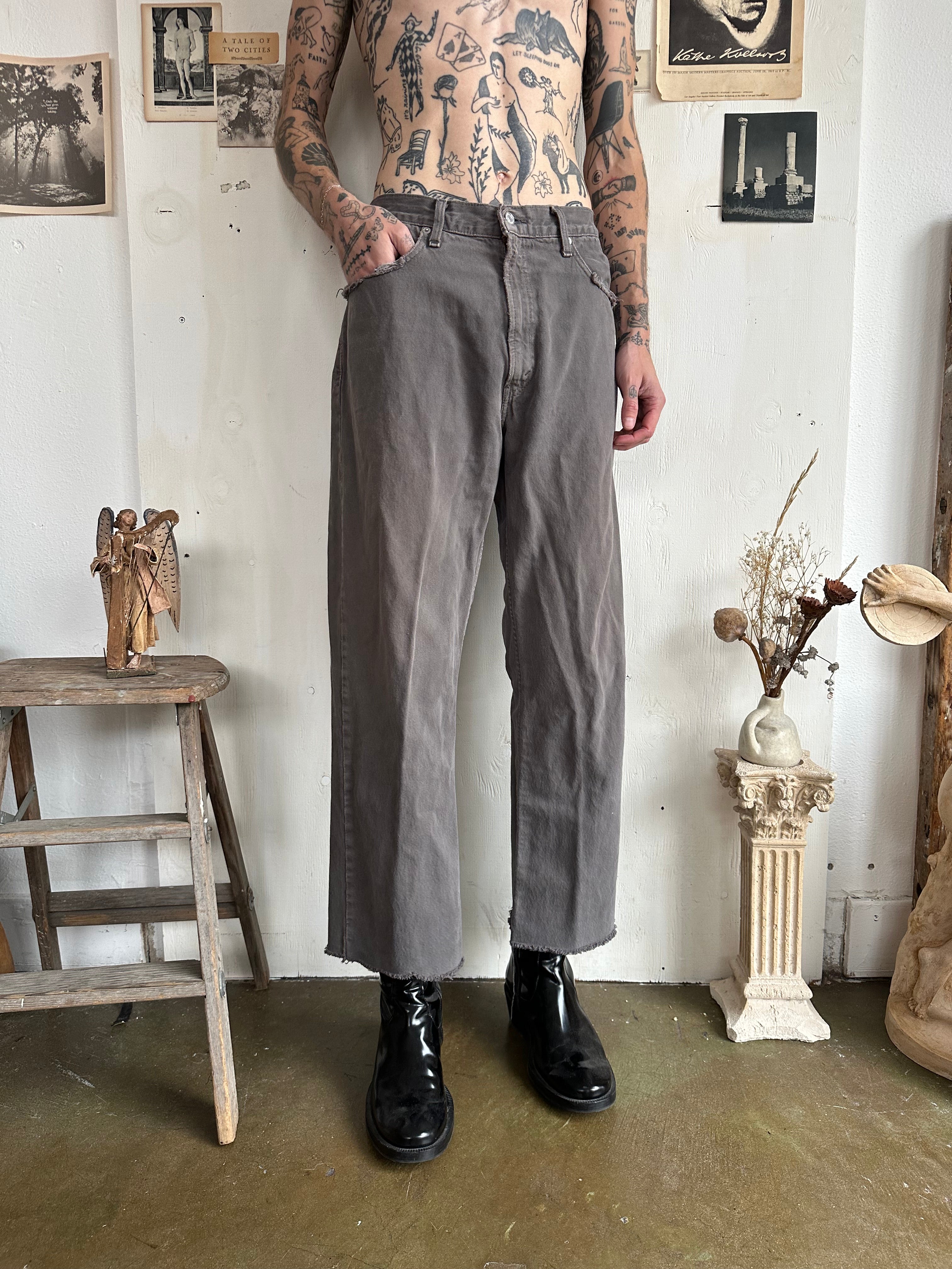 1990s Well Worn Cut-Off Levis 505s (38/29)