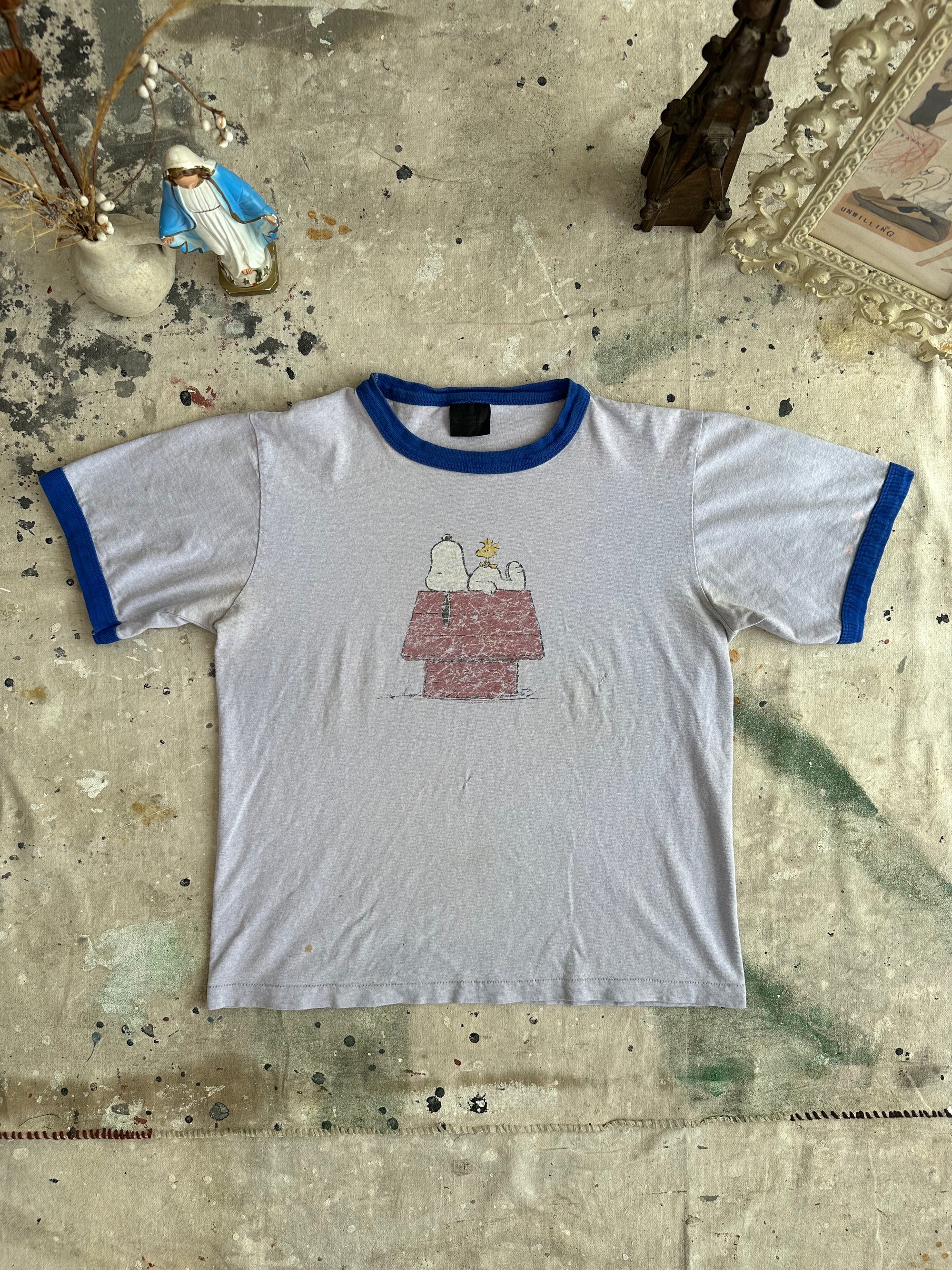 1990s Well Worn Snoopy Ringer