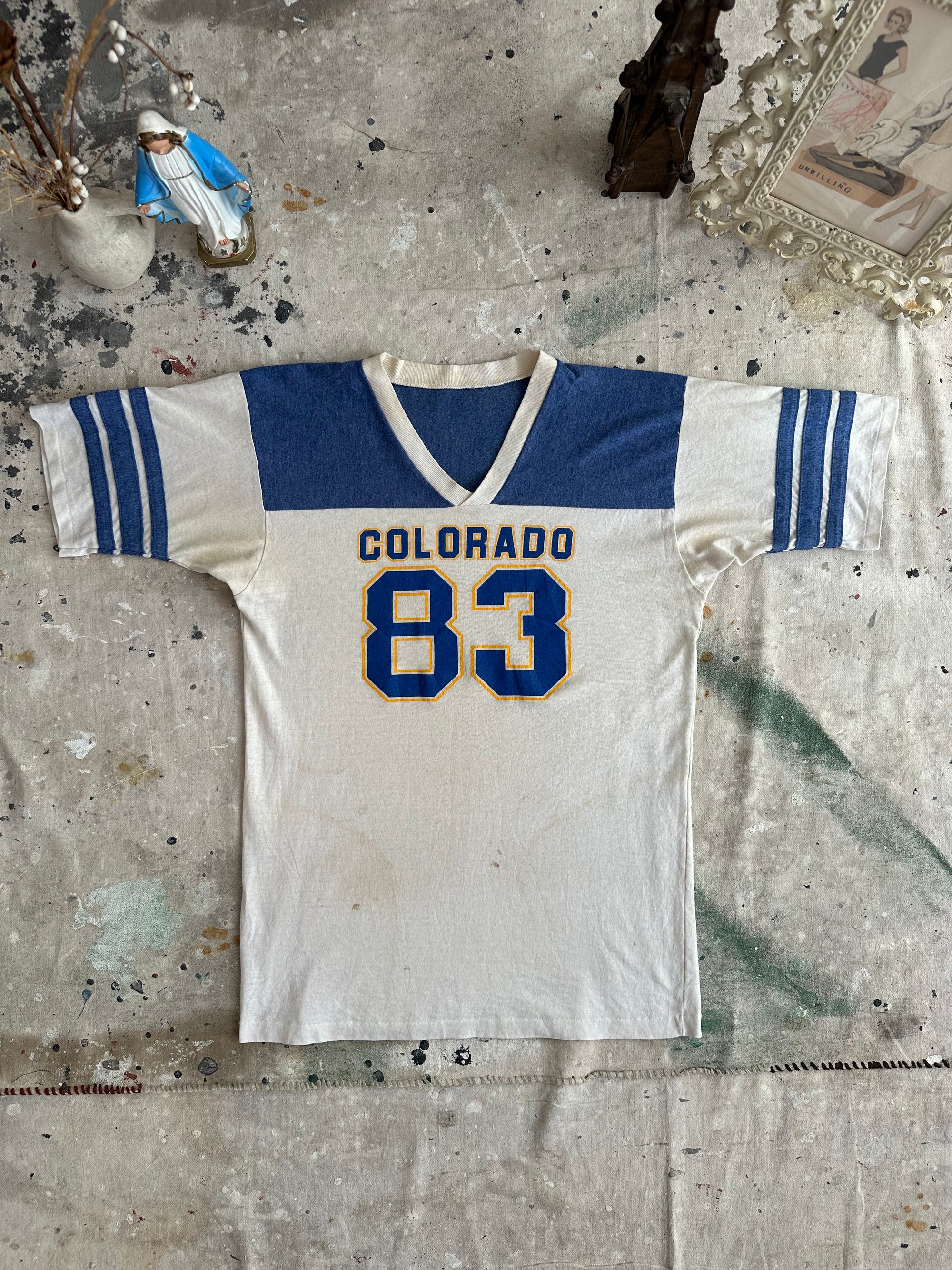 1980s Colorado 83 Athletic V-Neck