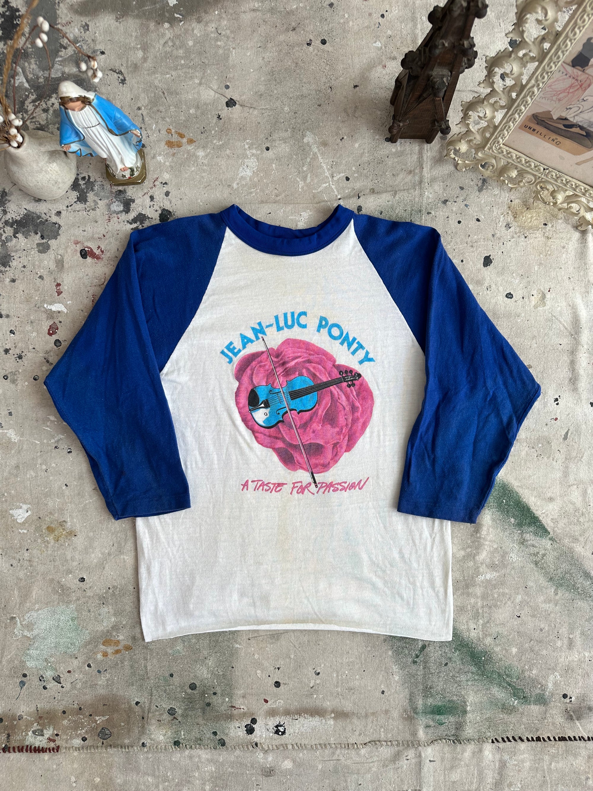 1970s Jean-Luc Ponty Baseball Tee