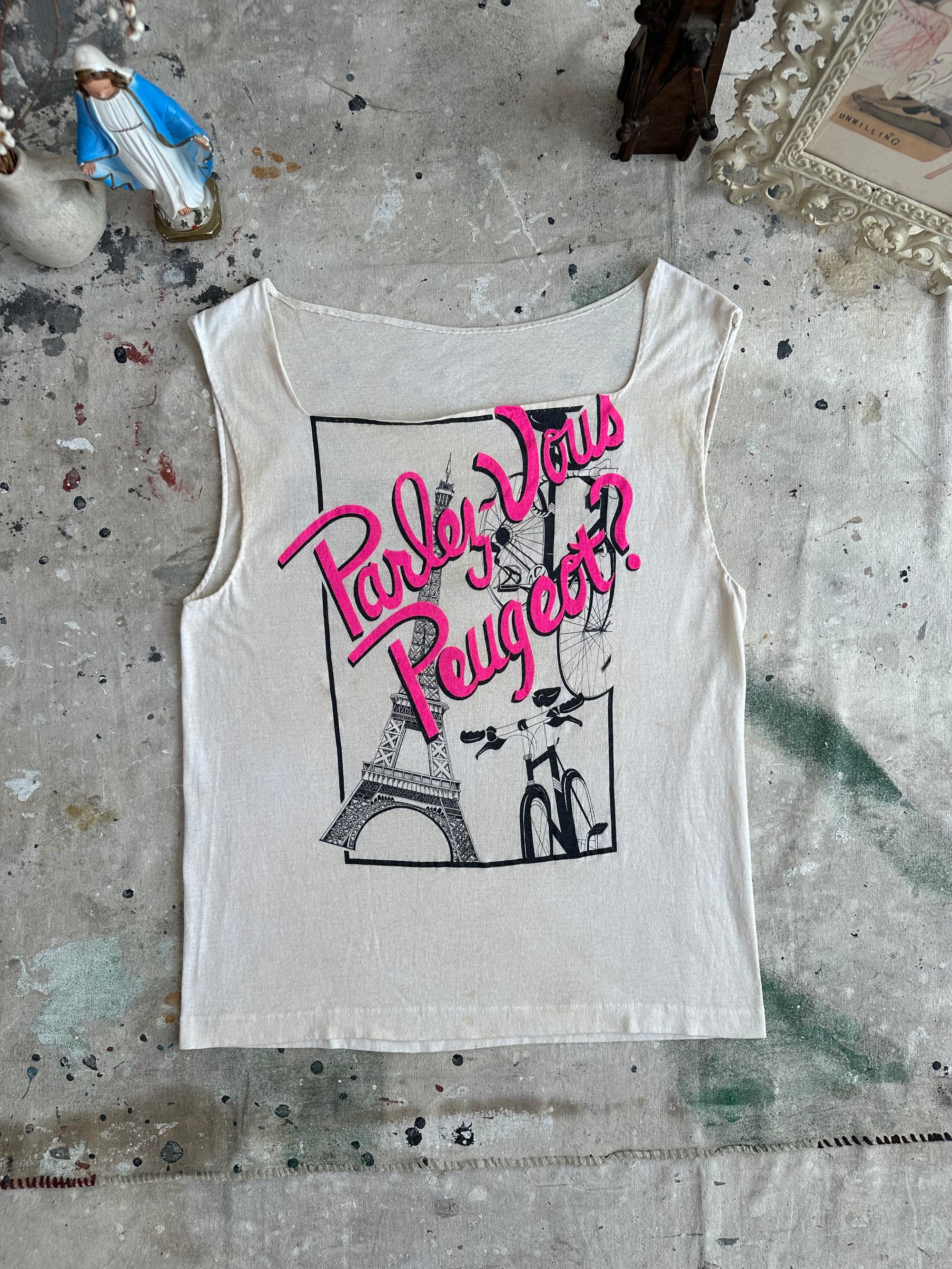 Thrashed Peugeot Muscle Tee