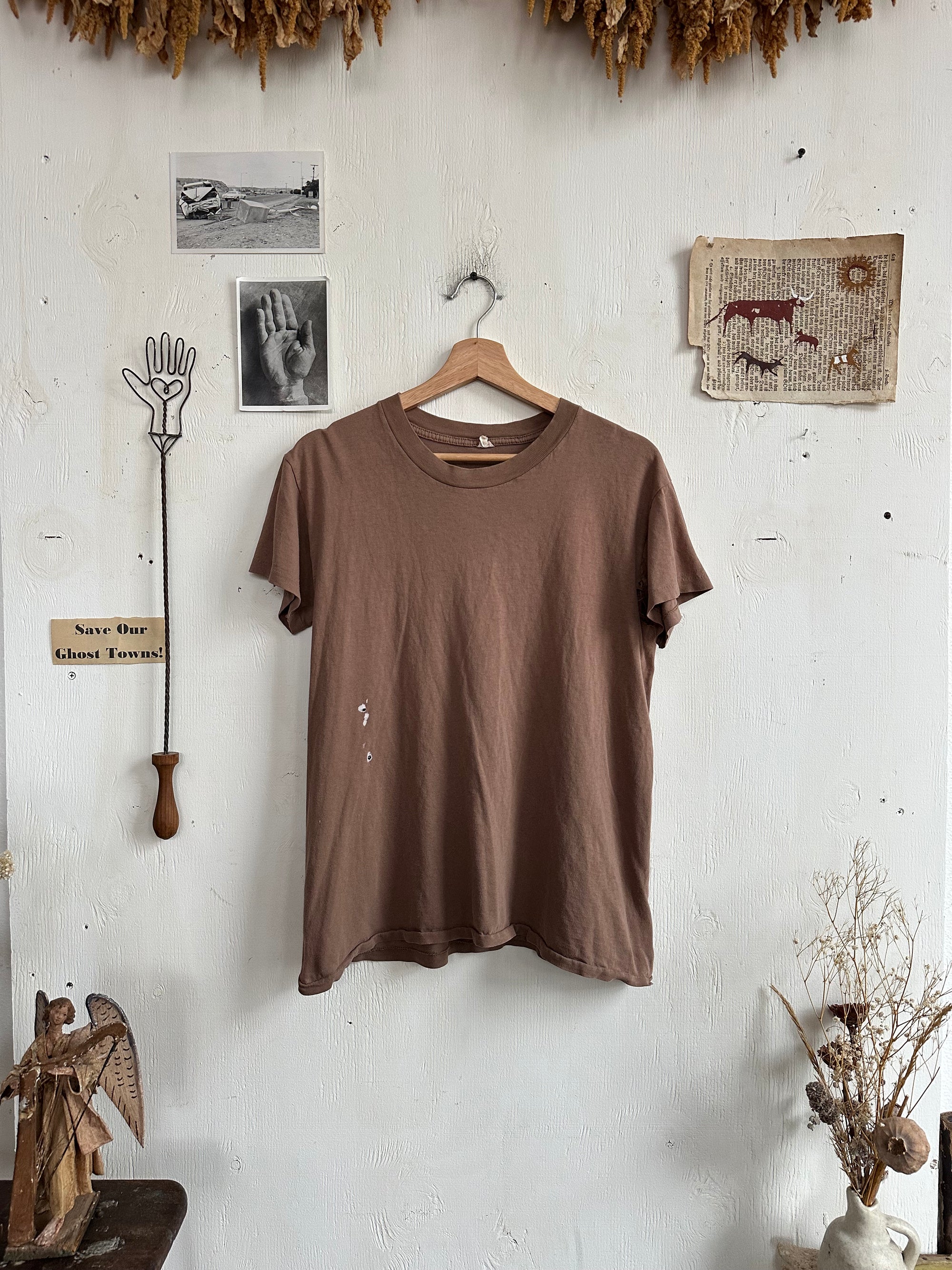 1980s Thrashed Brown Blank