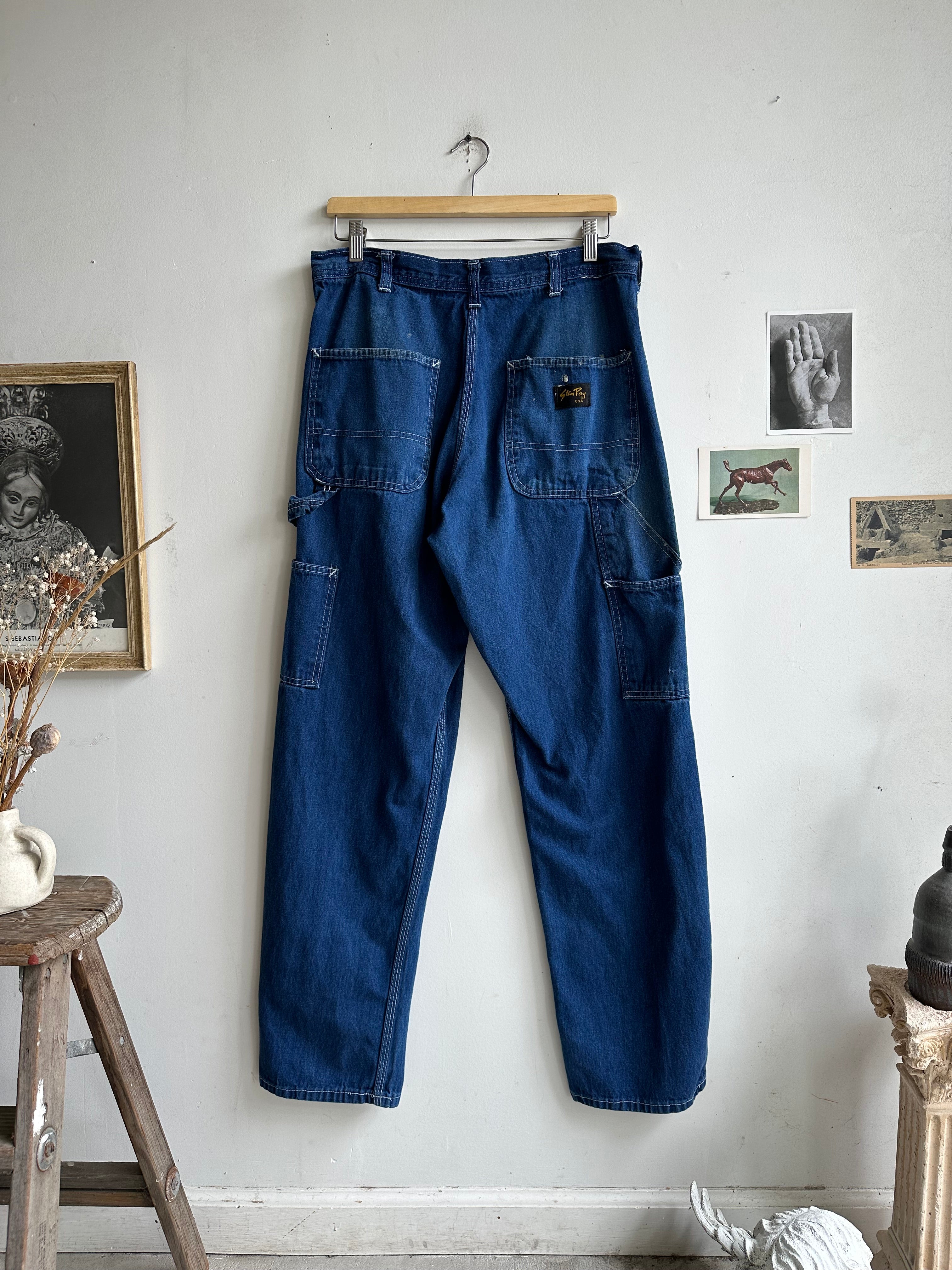 1980s Stan Ray Relaxed Carpenter Jeans (32 x 31)