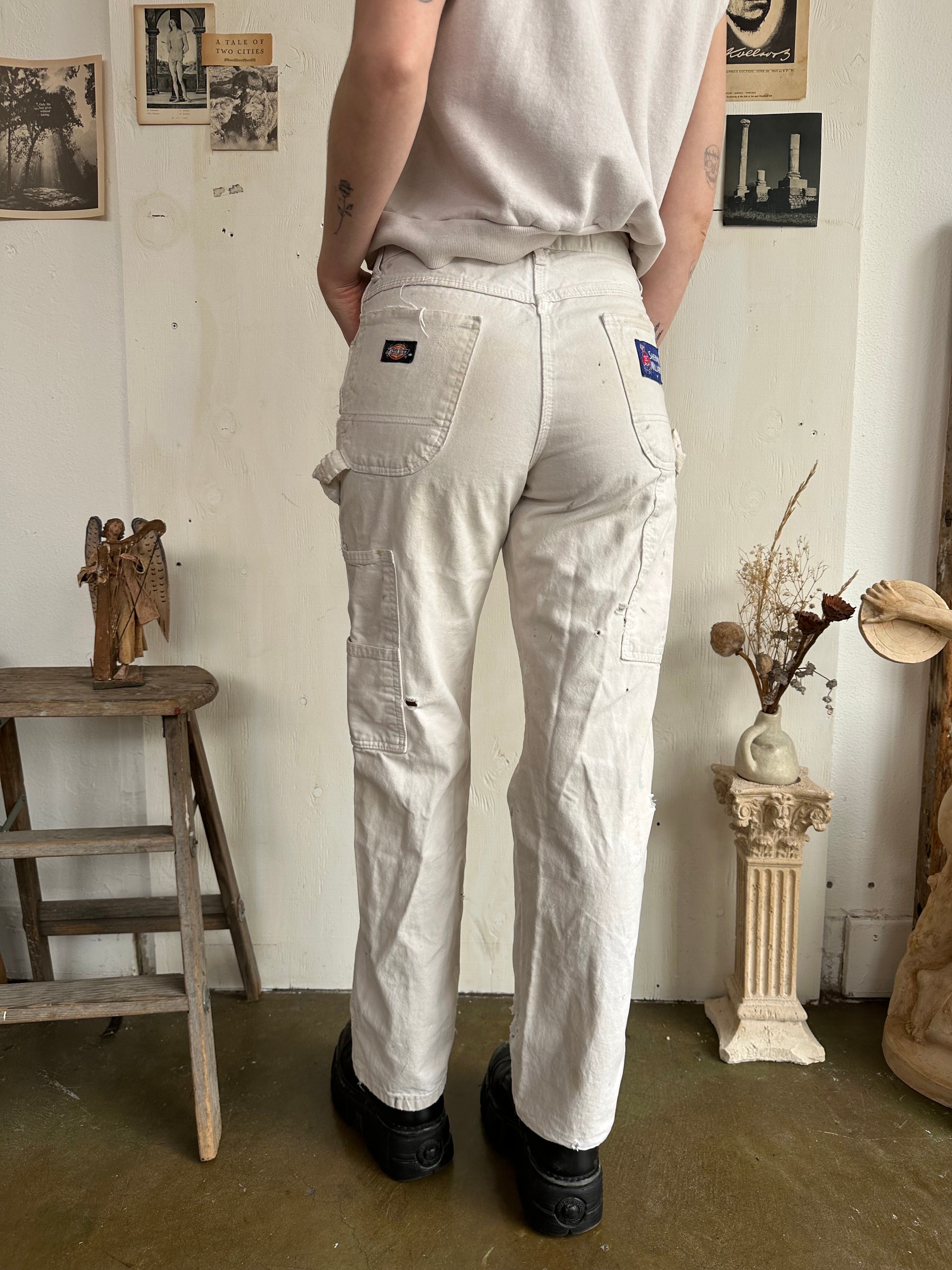 1990s Thrashed Dickies Painters Pants (29/30)