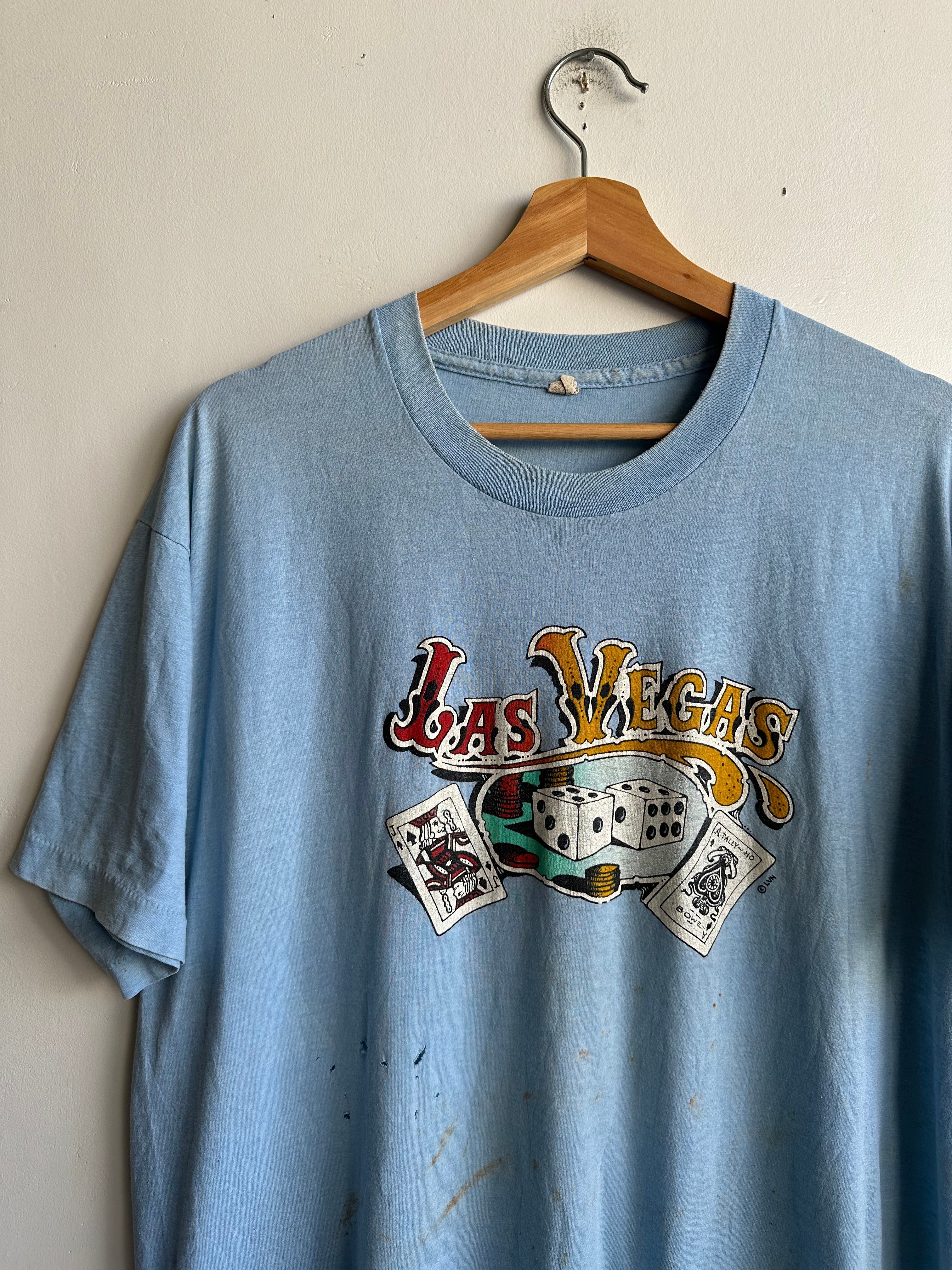 1980s Thrashed Las Vegas T-Shirt (XL)