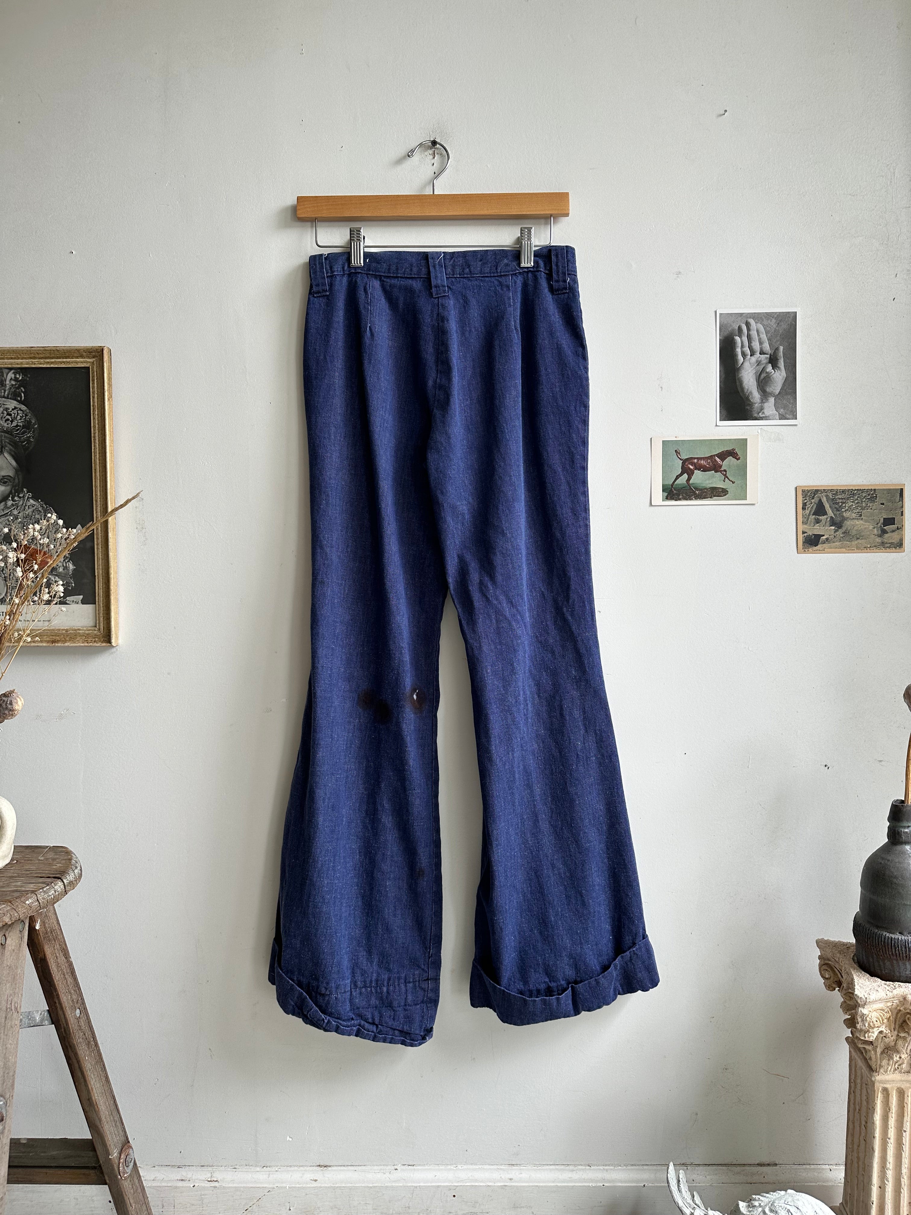 1970s Well-Worn Women’s Flares (28 x 29)