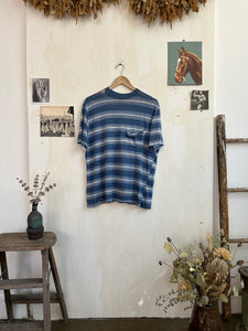 1960s Paper Thin Thrashed Striped Pocket Blank (L)