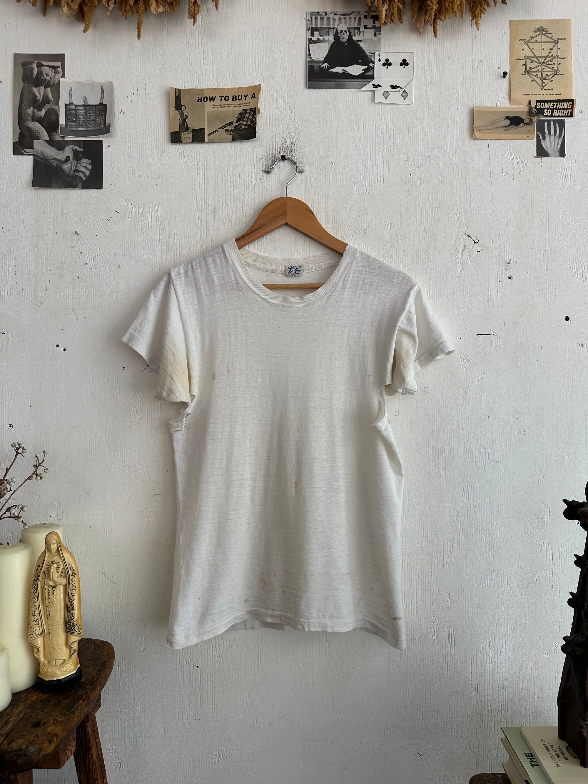 1950s Perfect Thrashed White Blank