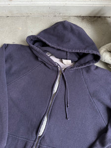 1980s Faded Navy Thermal Hoodie (Boxy XL)