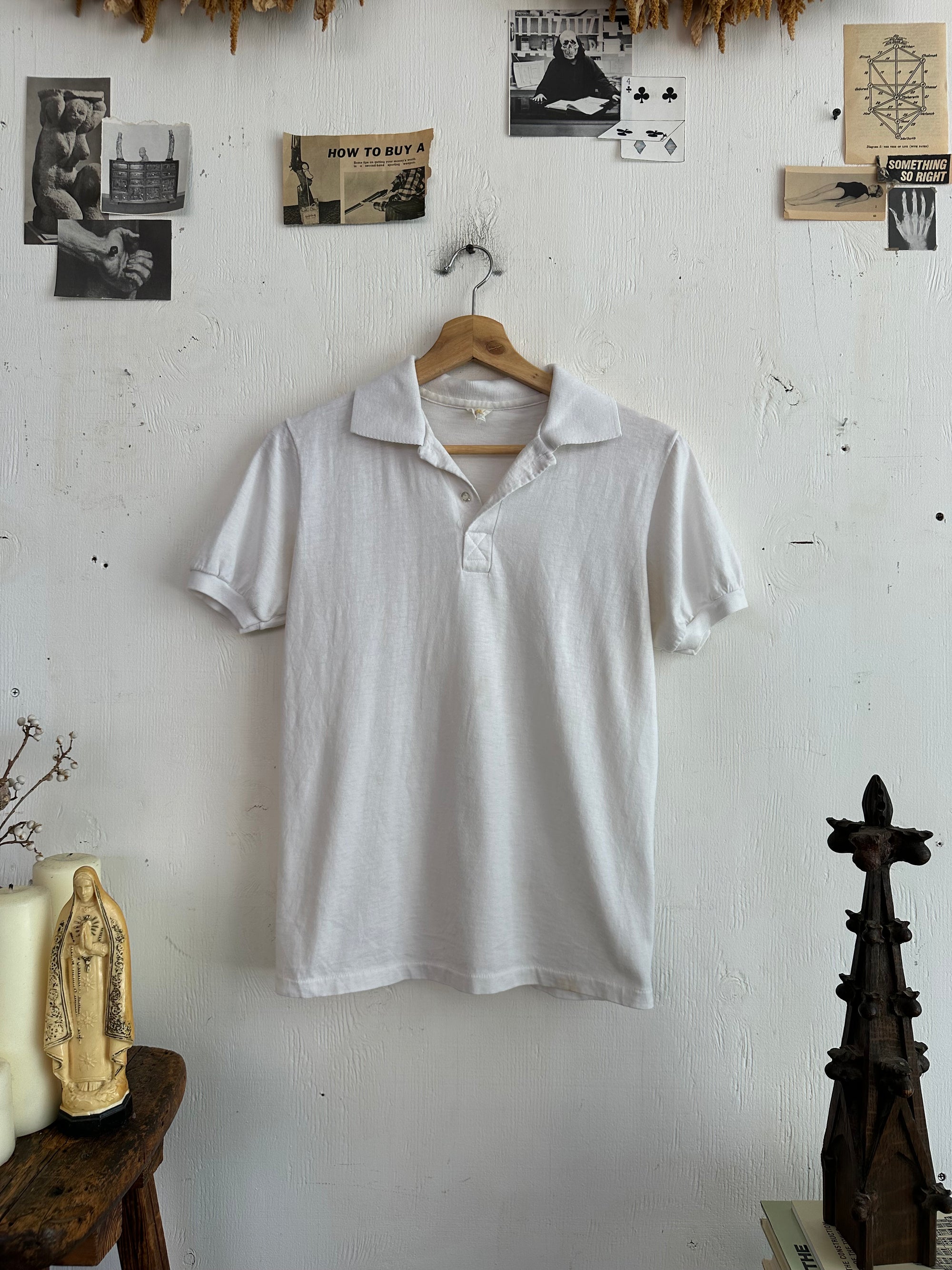 1970s White Polo